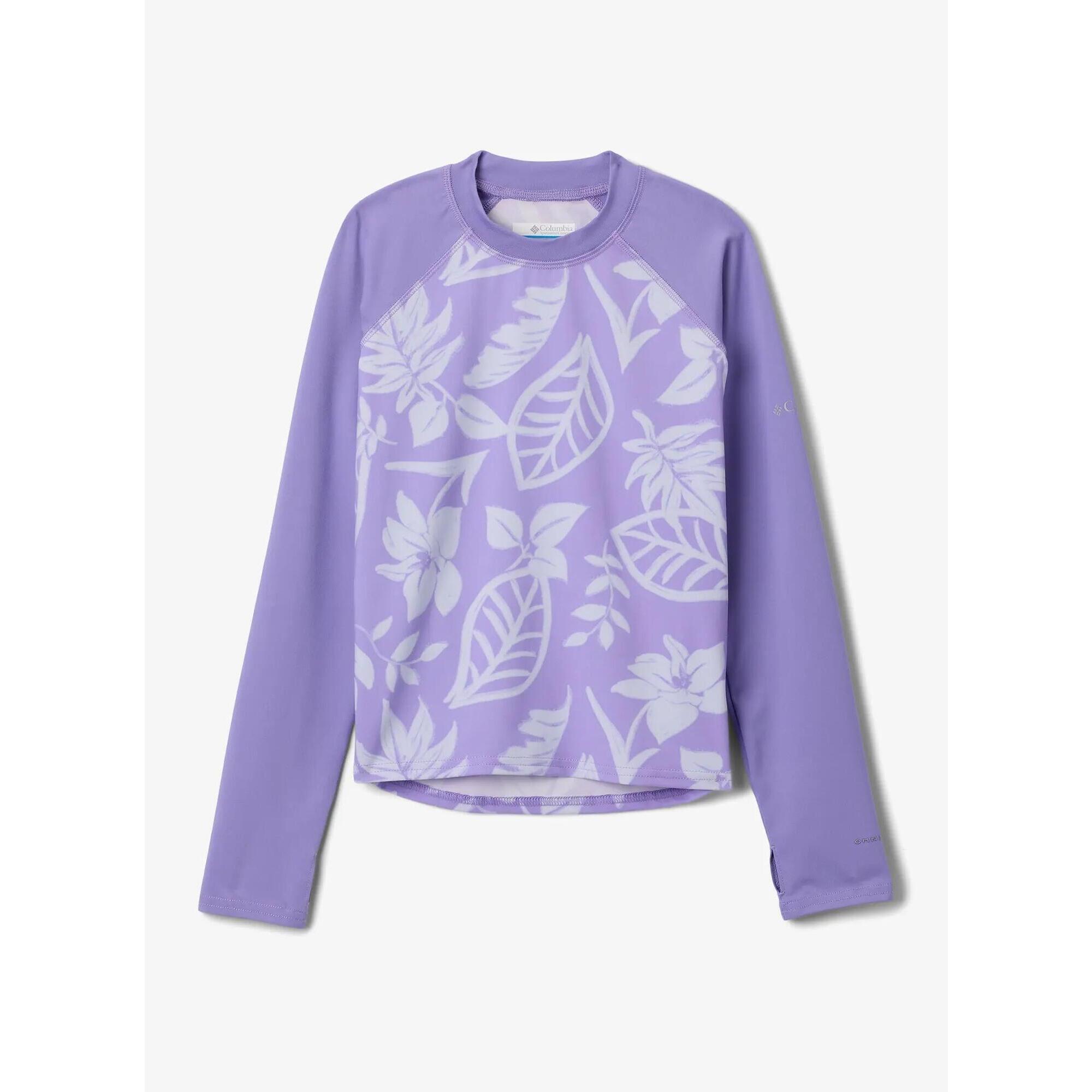 Bluza dziewczęca Columbia Sandy Shores Printed LS Sunguard