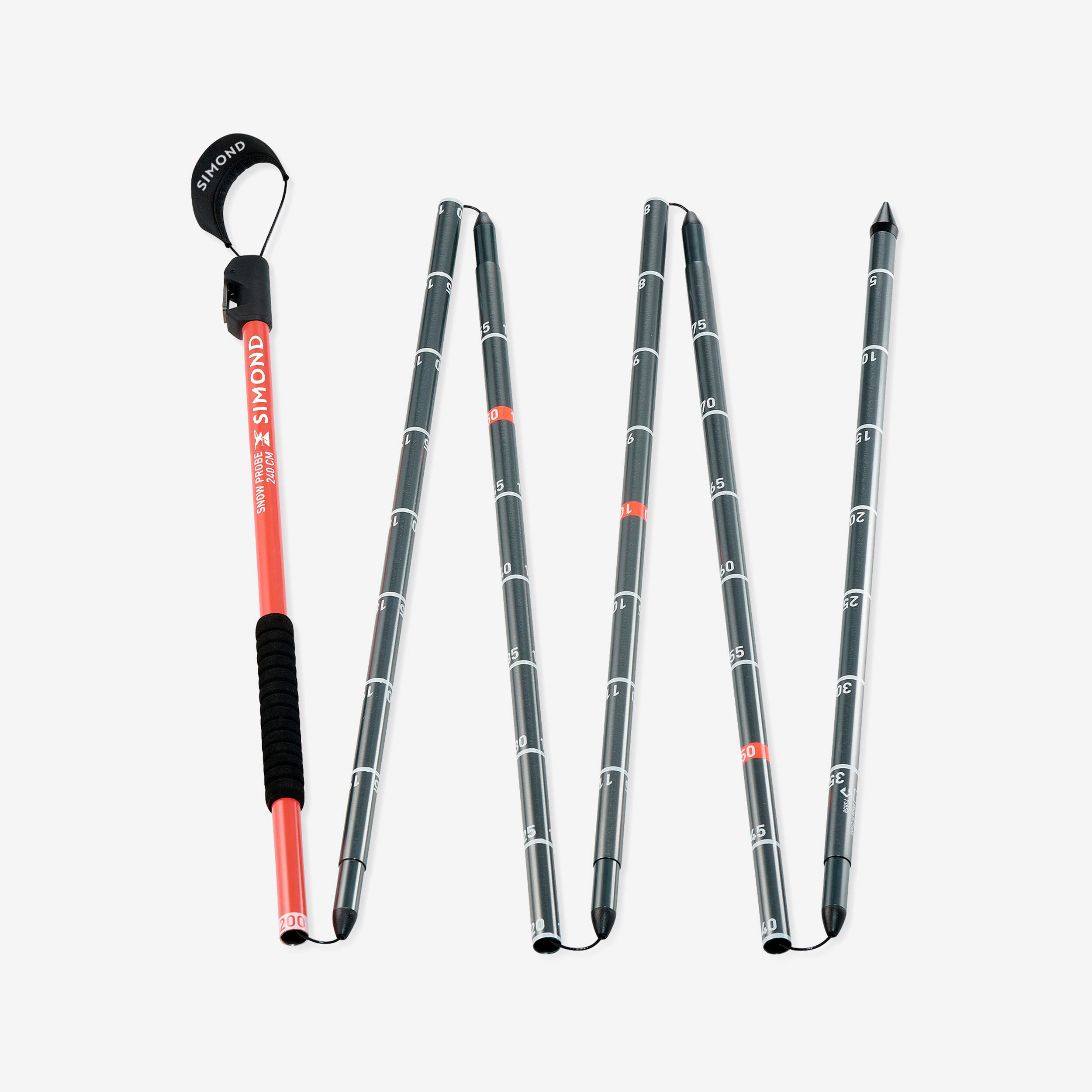 Sonda lawinowa z kablem Simond 240 cm