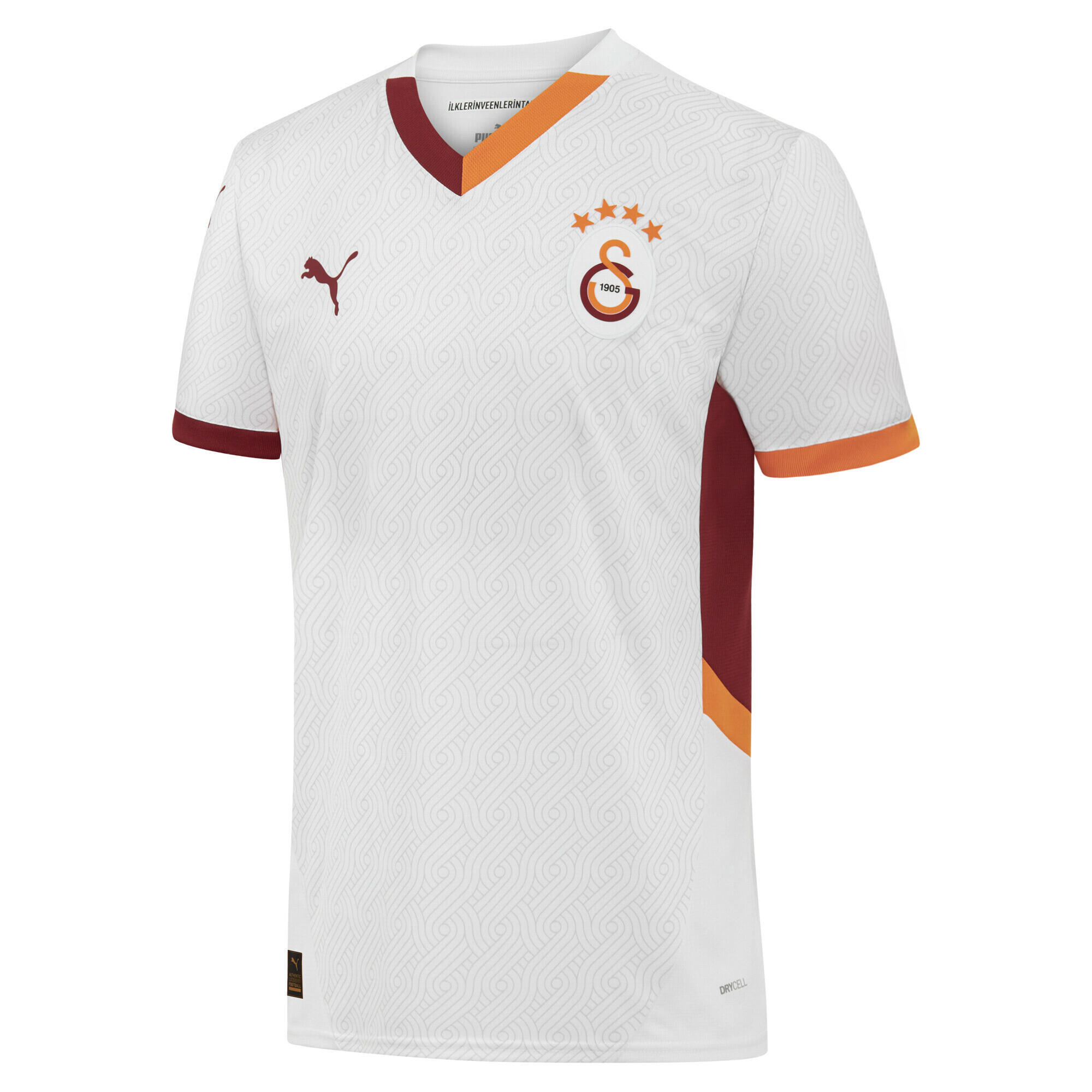 Męska koszulka wyjazdowa Galatasaray SK 24/25 PUMA White Red Rhythm