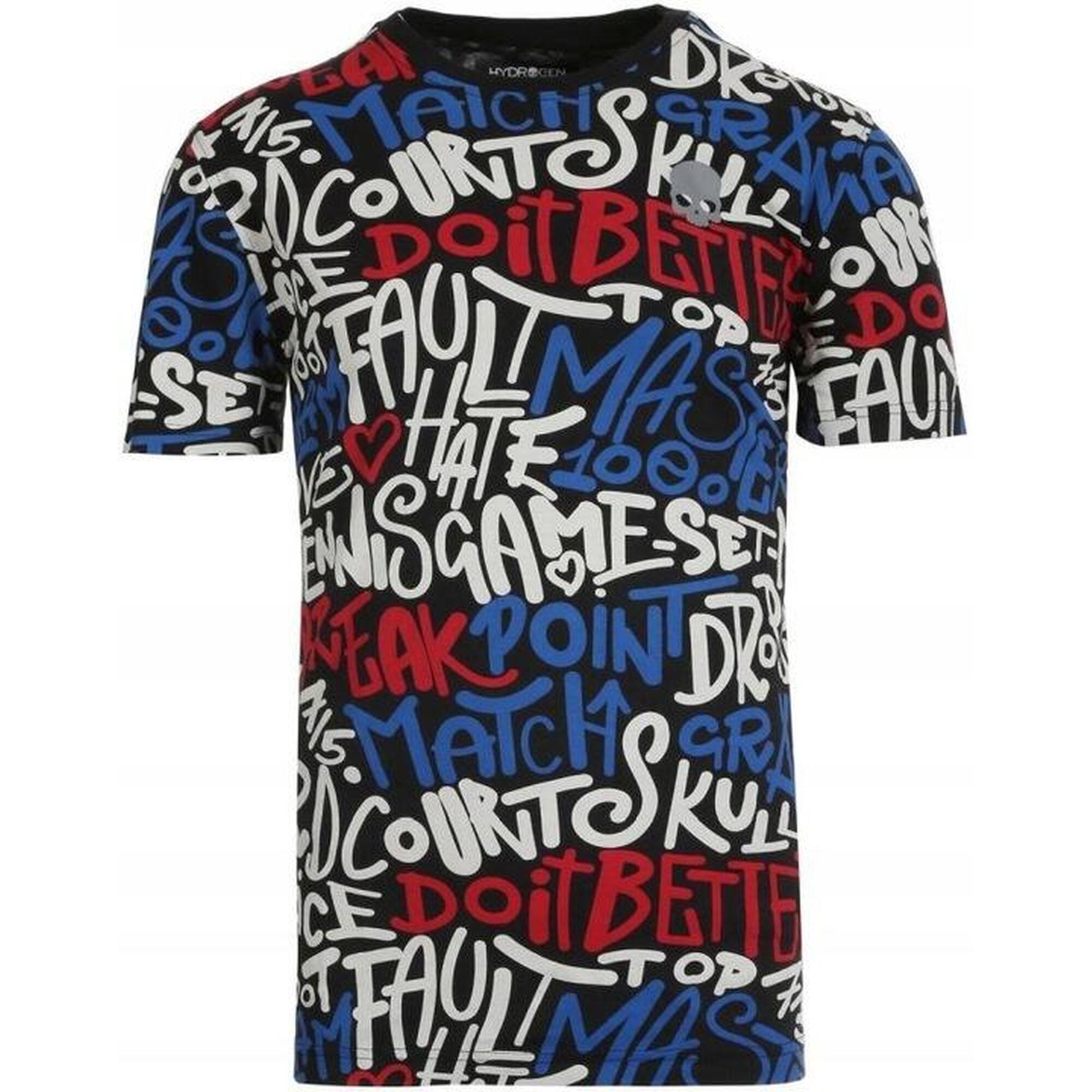 Koszulka tenisowa męska Hydrogen Graffiti Tee