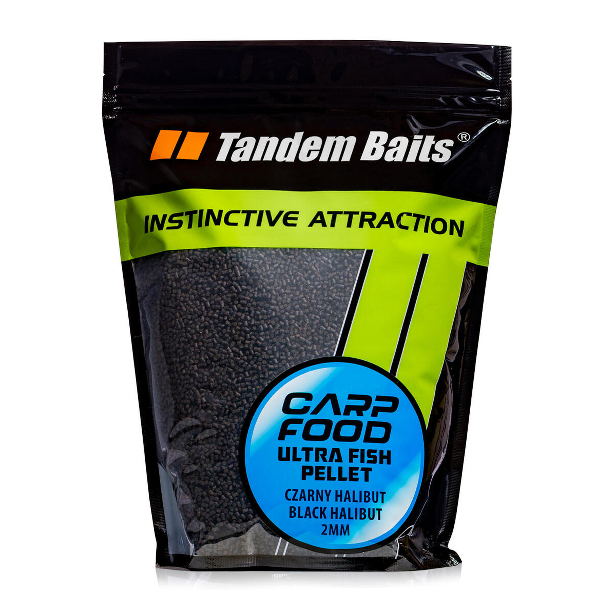 Pellet karpiowy Carp Food Ultra Fish Pellet Czarny Halibut 2mm /1kg