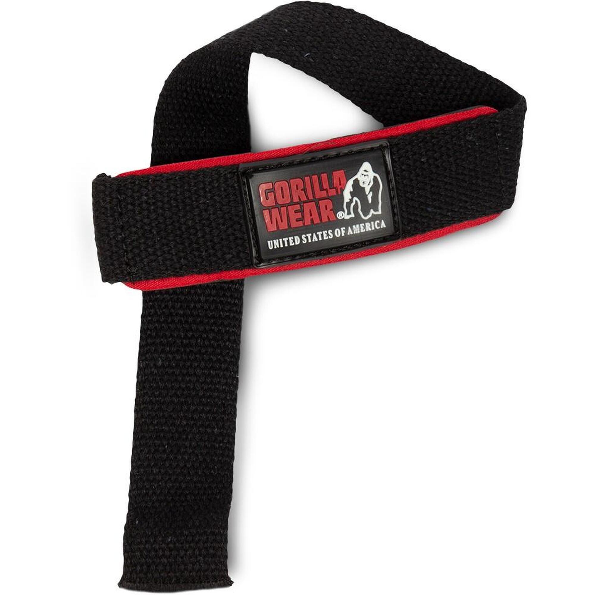 Padded Lifting Straps - Czarny