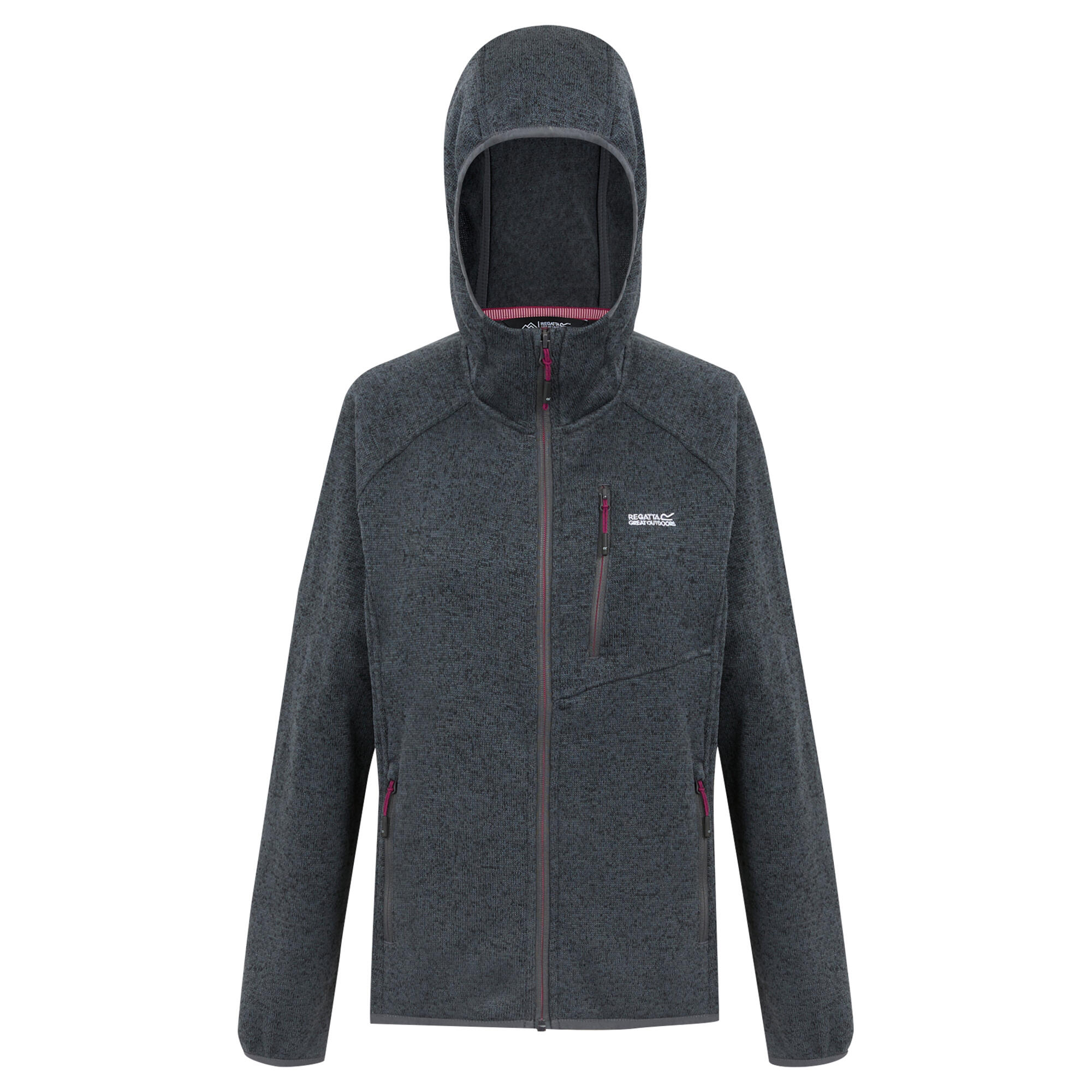Damska Bluza Z Kapturem Newhill II Marl Full Zip