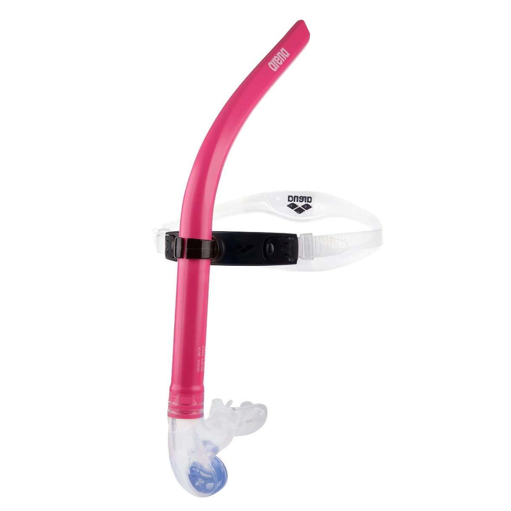 Rurka czołowa Arena Swim Snorkel III różowa