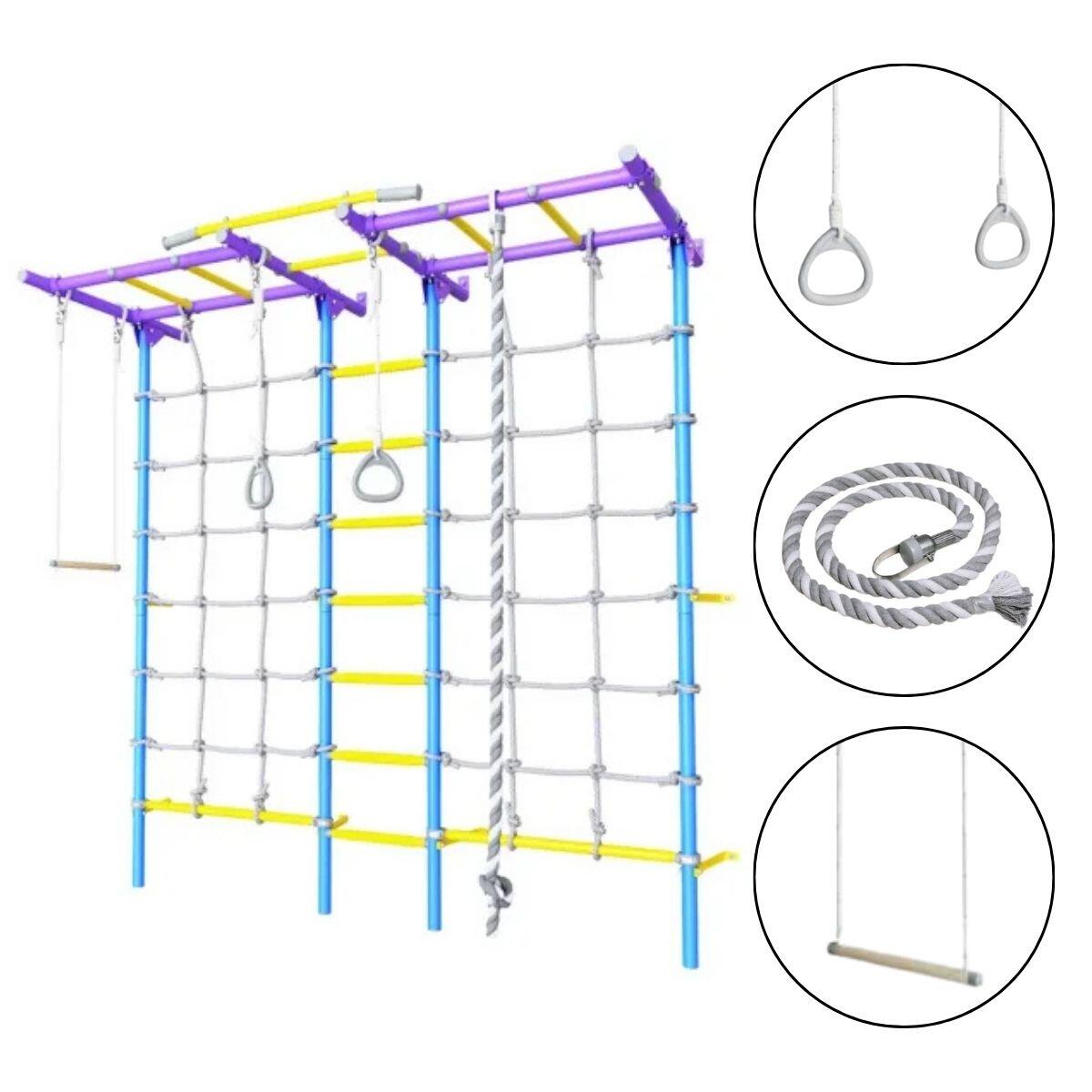 Drabinka gimnastyczna Kometa Next 5 Dual - fioletowy