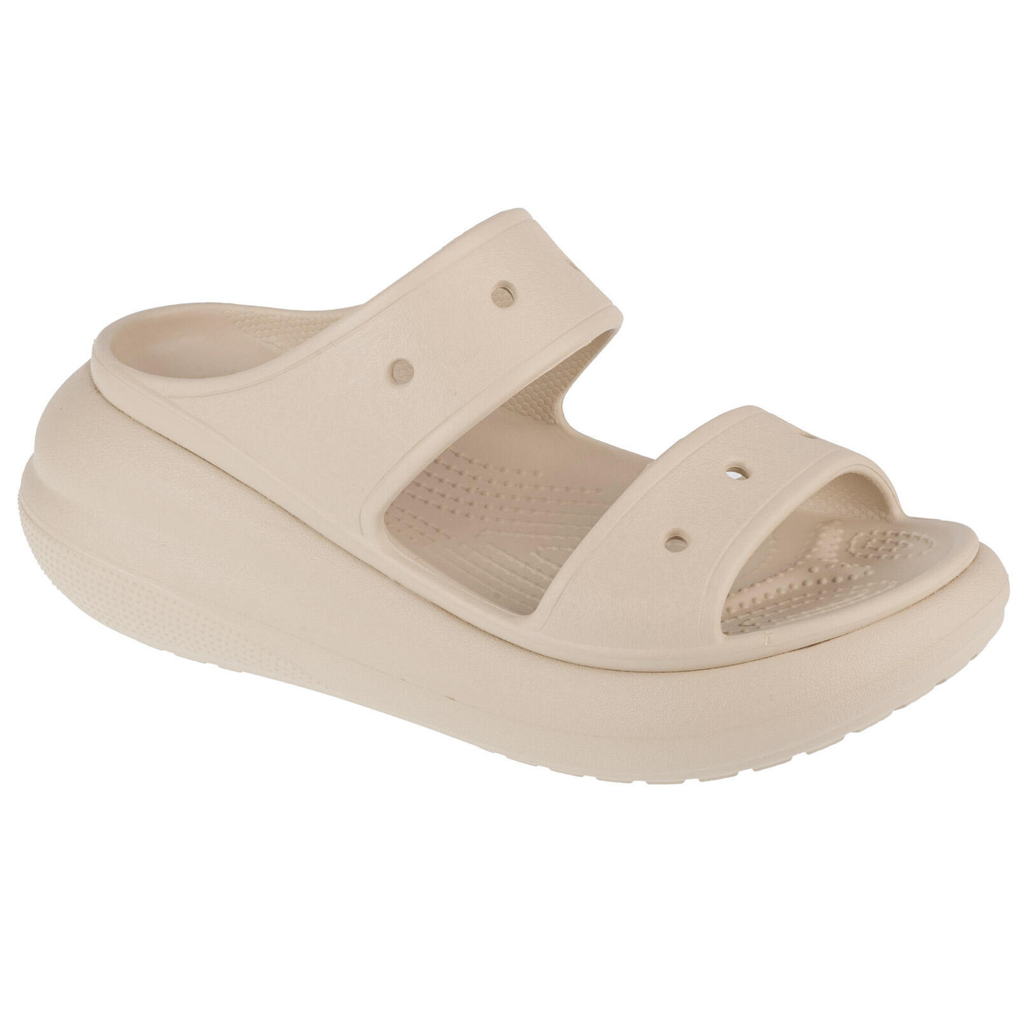 Mules Femme Mules Crocs CLASSIC CRUSH SANDAL Beige Beige