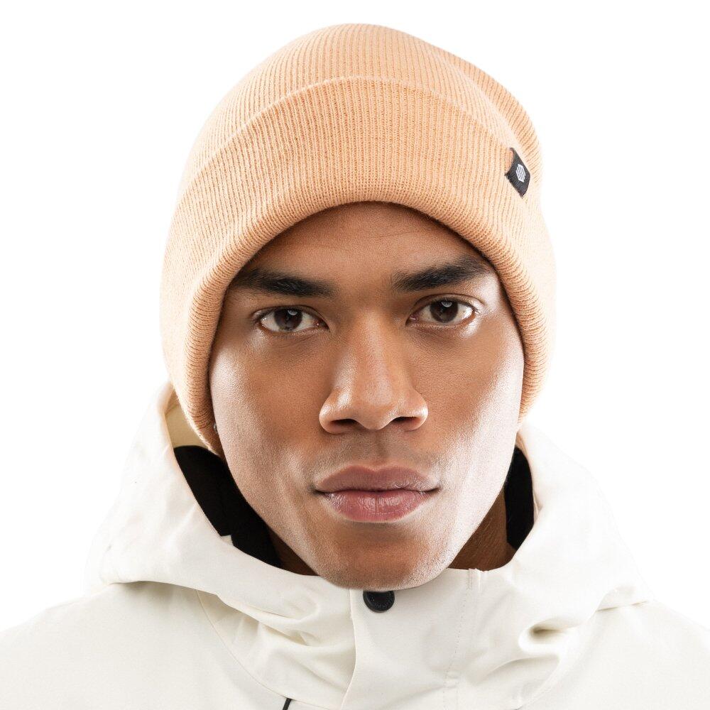 Zimowa czapka beanie Sporty zimowe Siroko Snowflake Brown