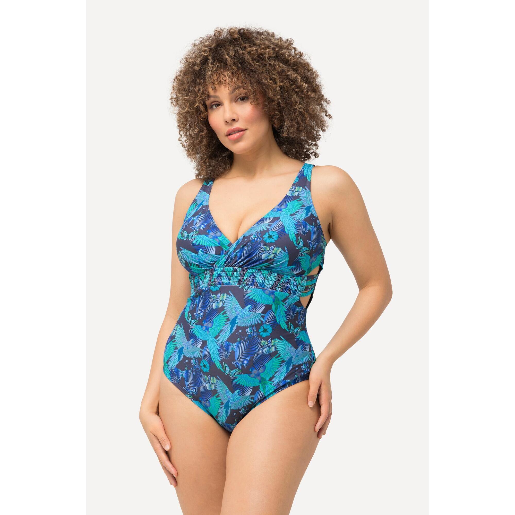 Damski Kostium kąpielowy papugi miękkie miseczki