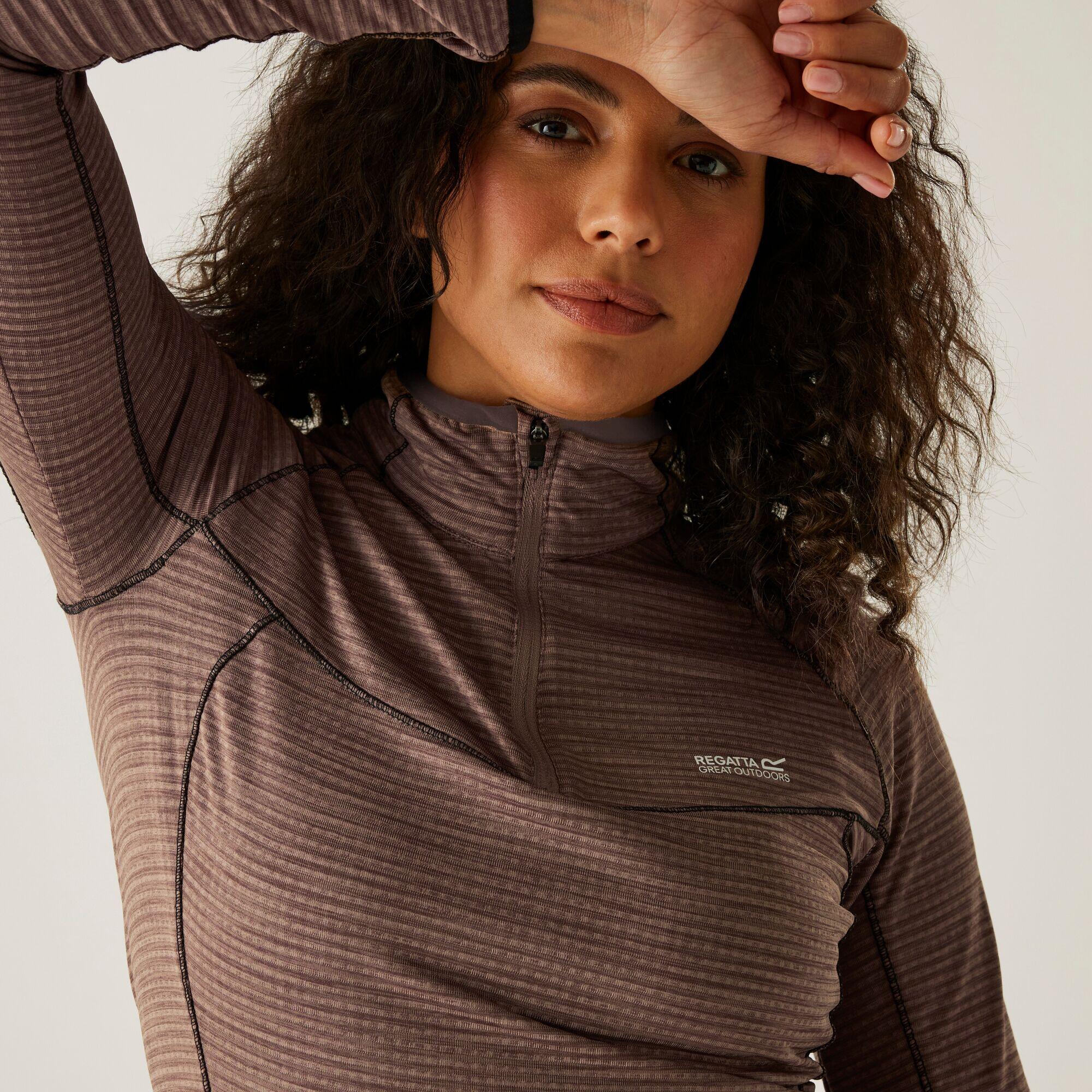 Yonder II Damski polar turystyczny z zamkiem błyskawicznym do połowy