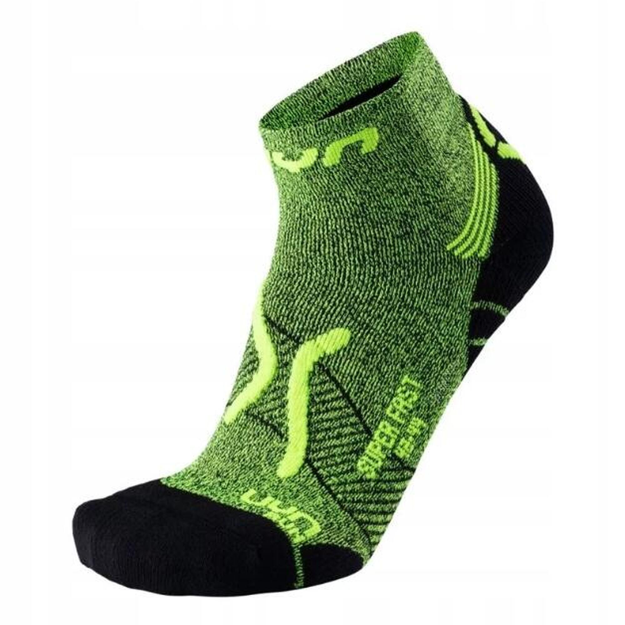 Skarpety do biegania męskie Uyn Run Super Fast Green