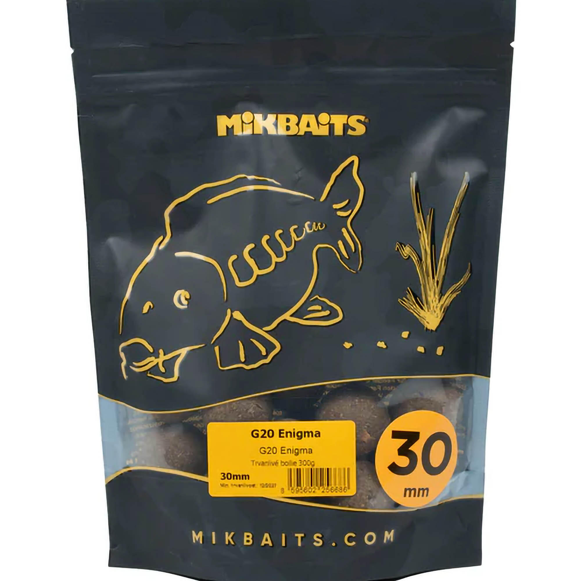 Kulki Zanętowe Mikbaits Gangster Boilies G20 Enigma 30Mm 300G