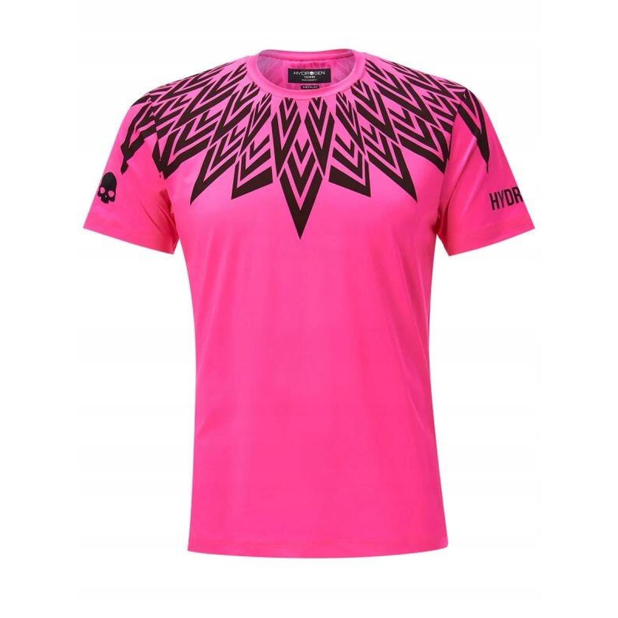Koszulka tenisowa męska Hydrogen Fluo Tech