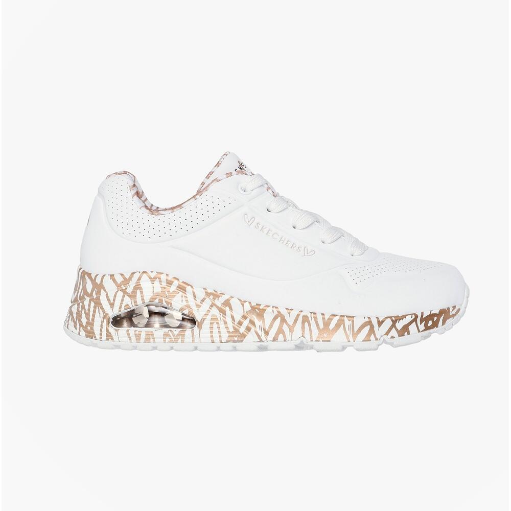 Buty sportowe damskie Skechers Uno - Loving Love