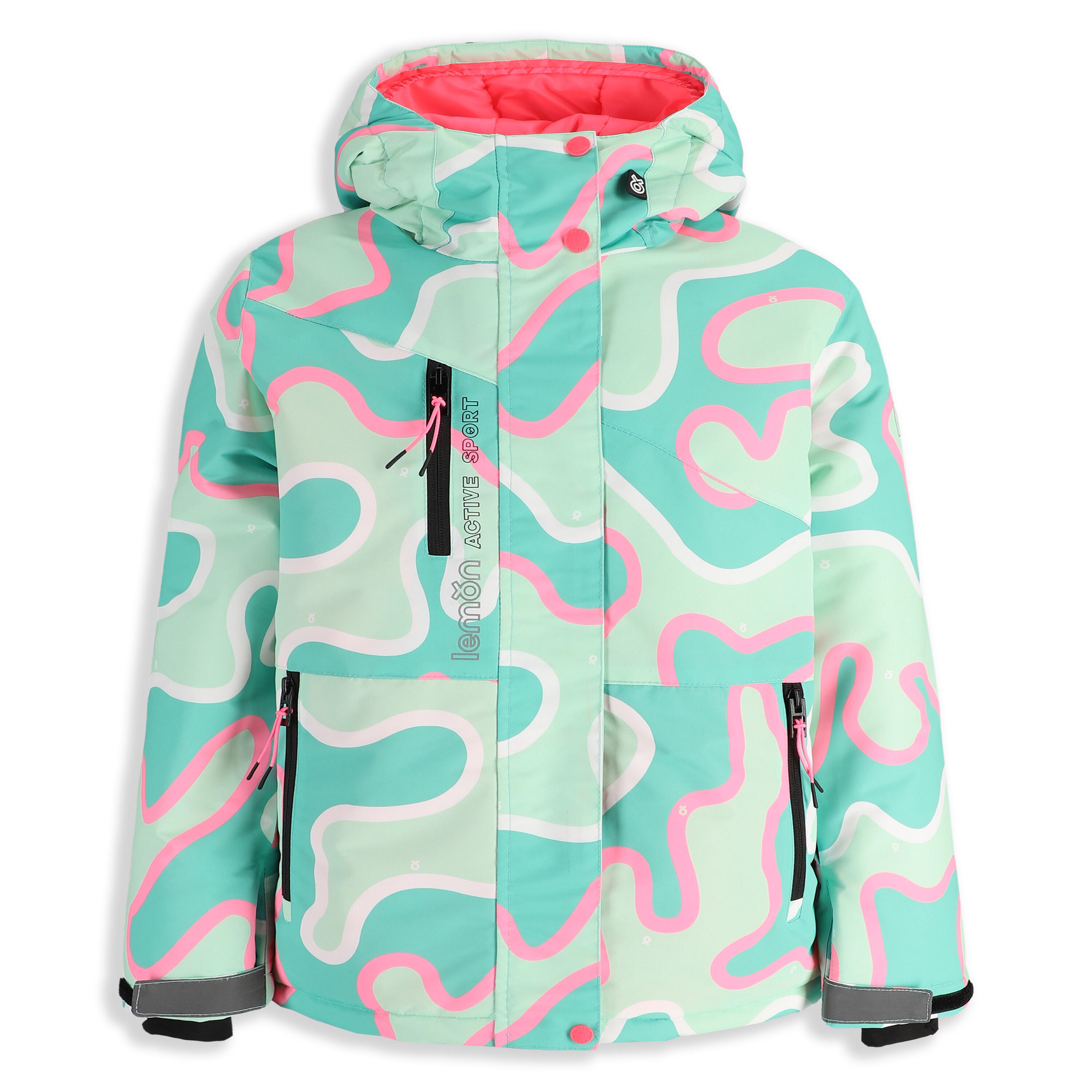 Kurtka narciarska dla dzieci snowboard wodoodporna Lemon Explore ZL5