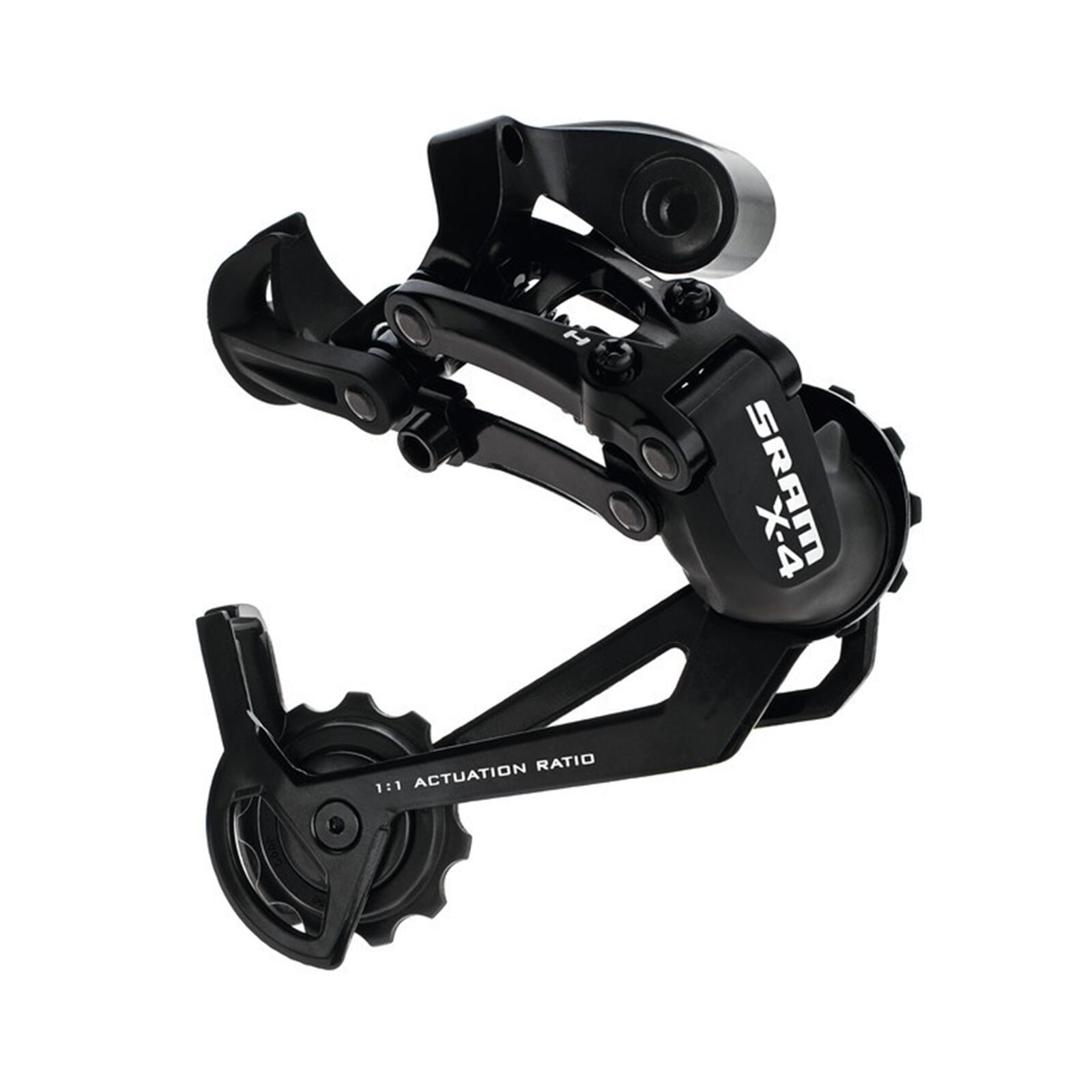 Przerzutka tylna do roweru górskiego Sram X4 Long Cage Black (7.8.9V)