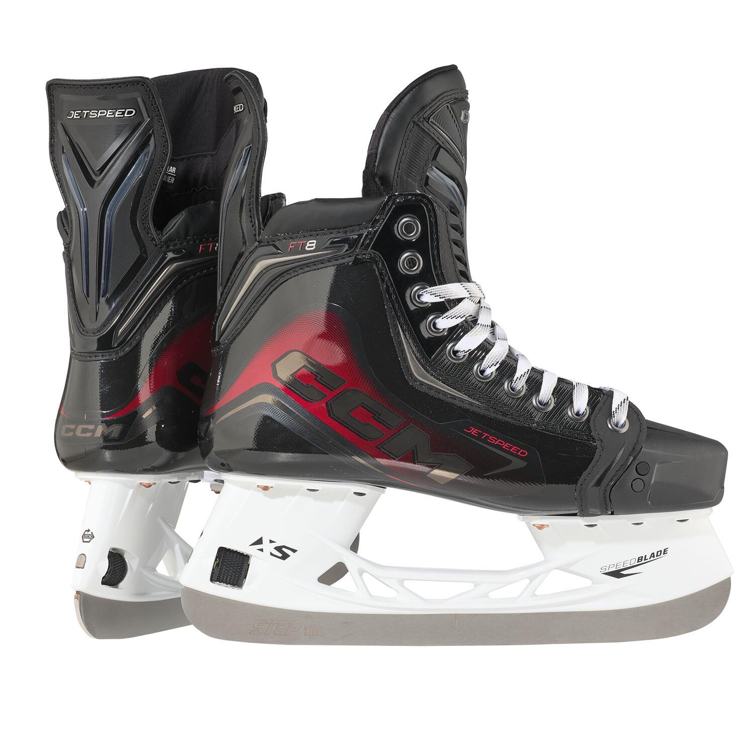 CCM - Łyżwy do hokeja na lodzie Jetspeed FT8 - Senior - 8.0 (43 EU) - Regular