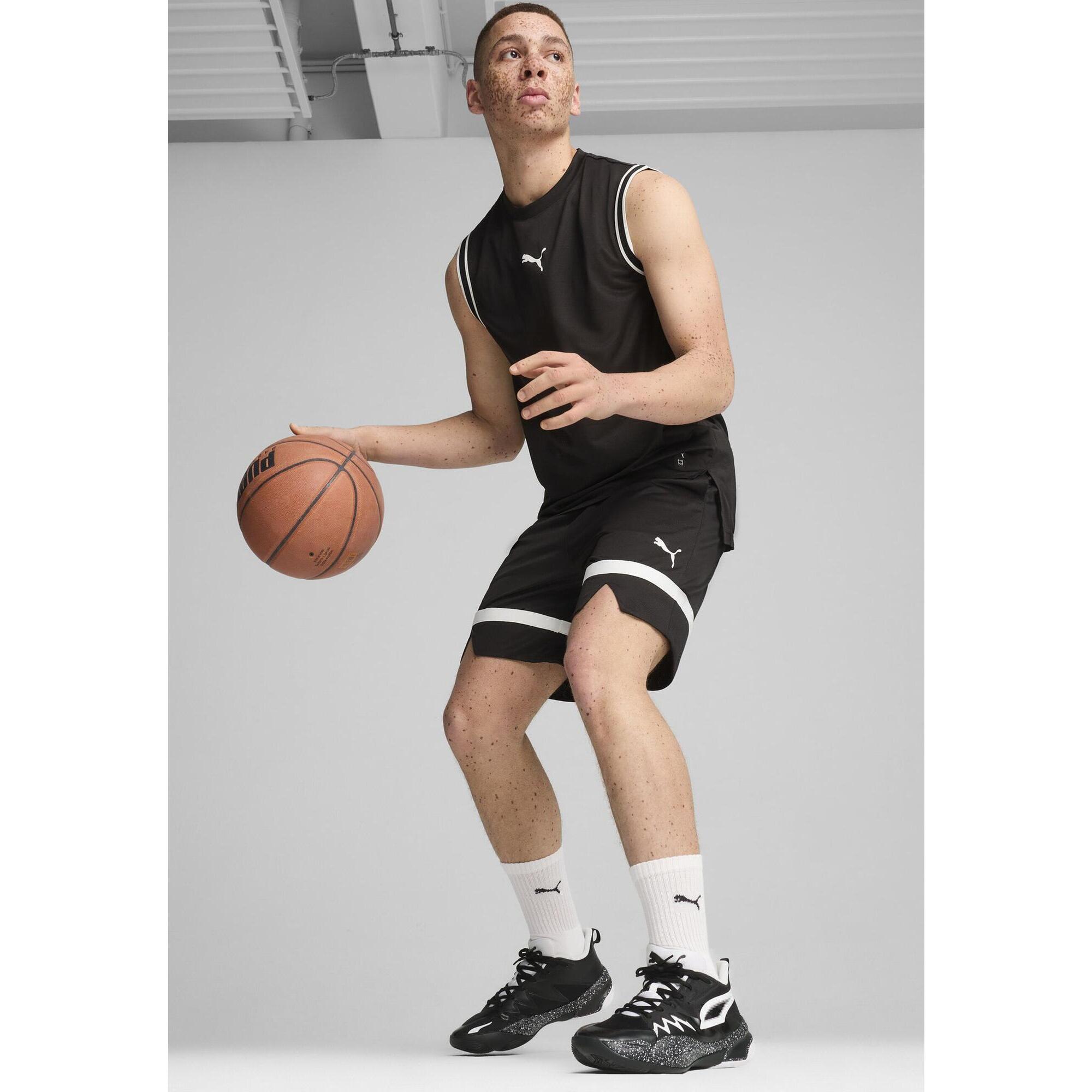 Buty do koszykówki unisex Genetics Speckle PUMA Black White