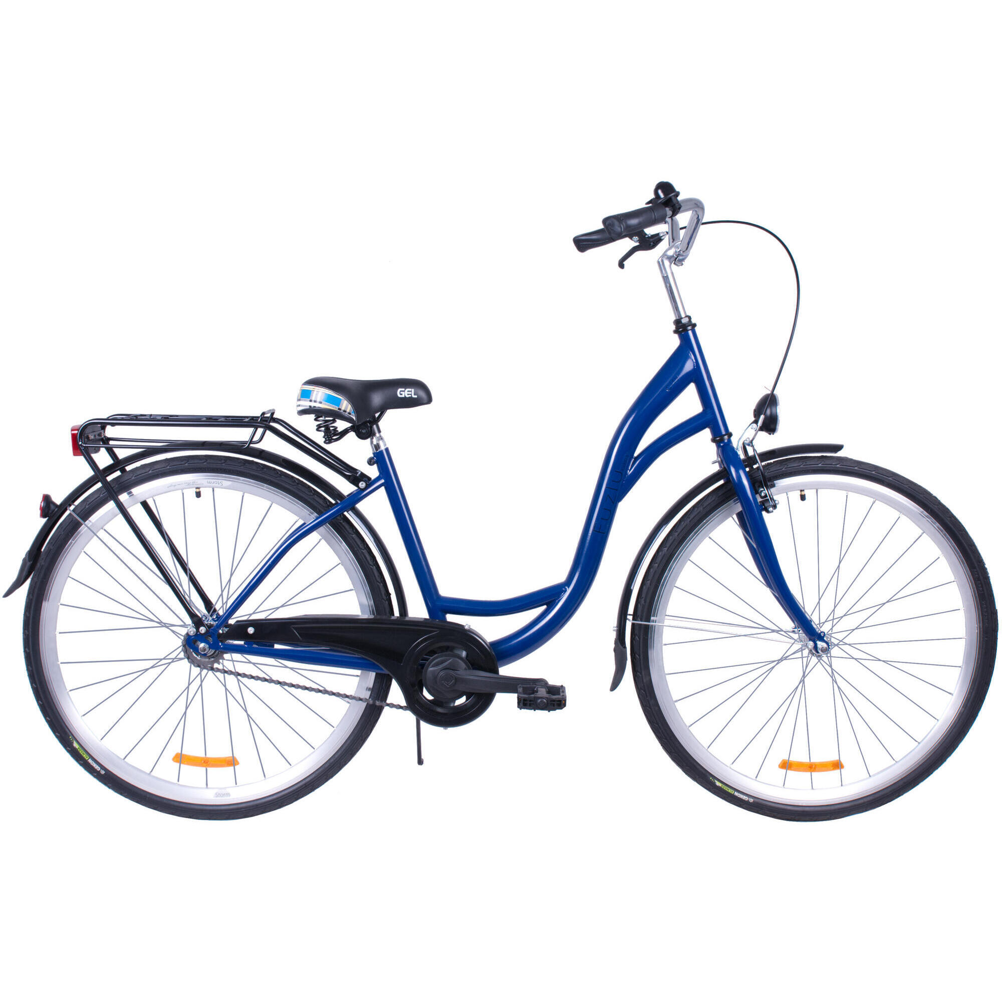 Rower miejski 28 Fuzlu City S1 granatowy