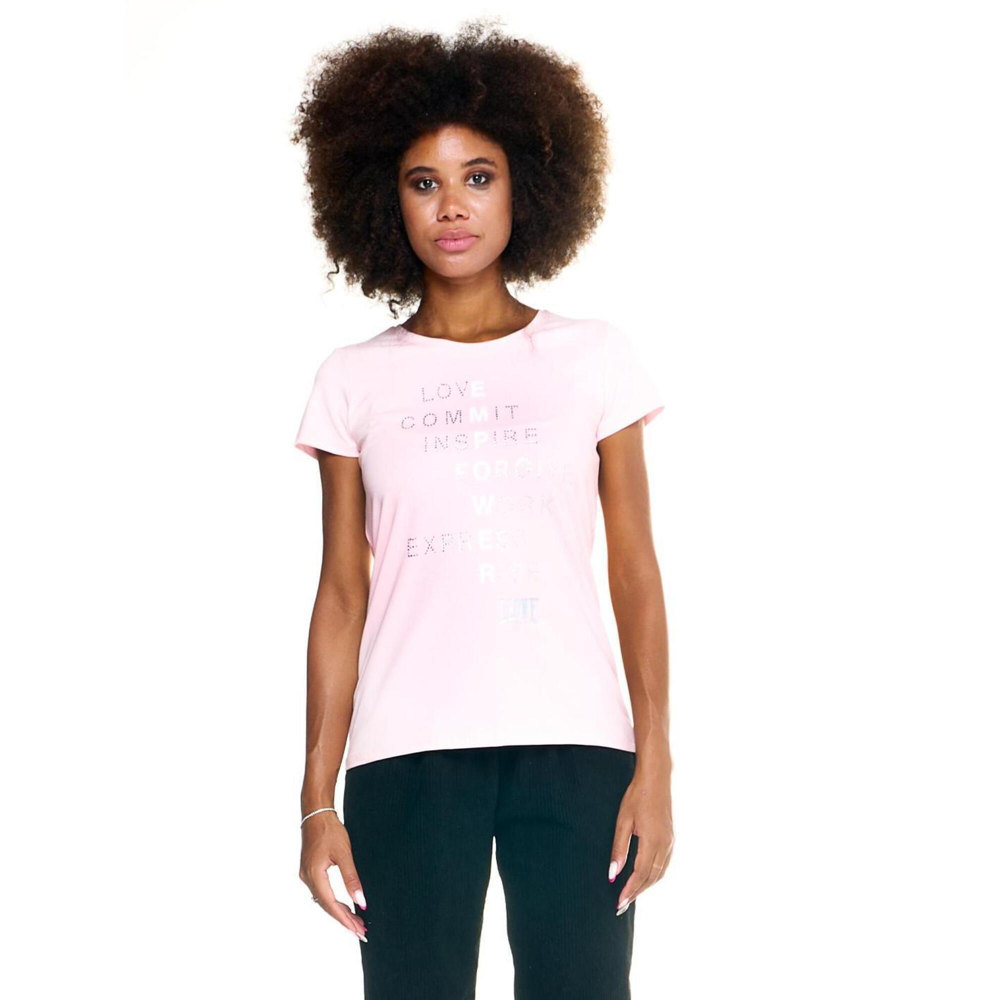 Damska koszulka Leone z krótkim rękawem Leisure