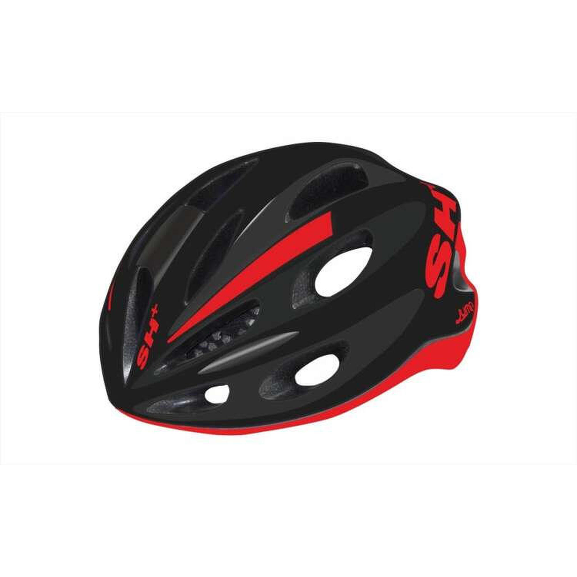 Kask rowerowy SH+ SHAKE JUMP czarny/czerwony XS-S
