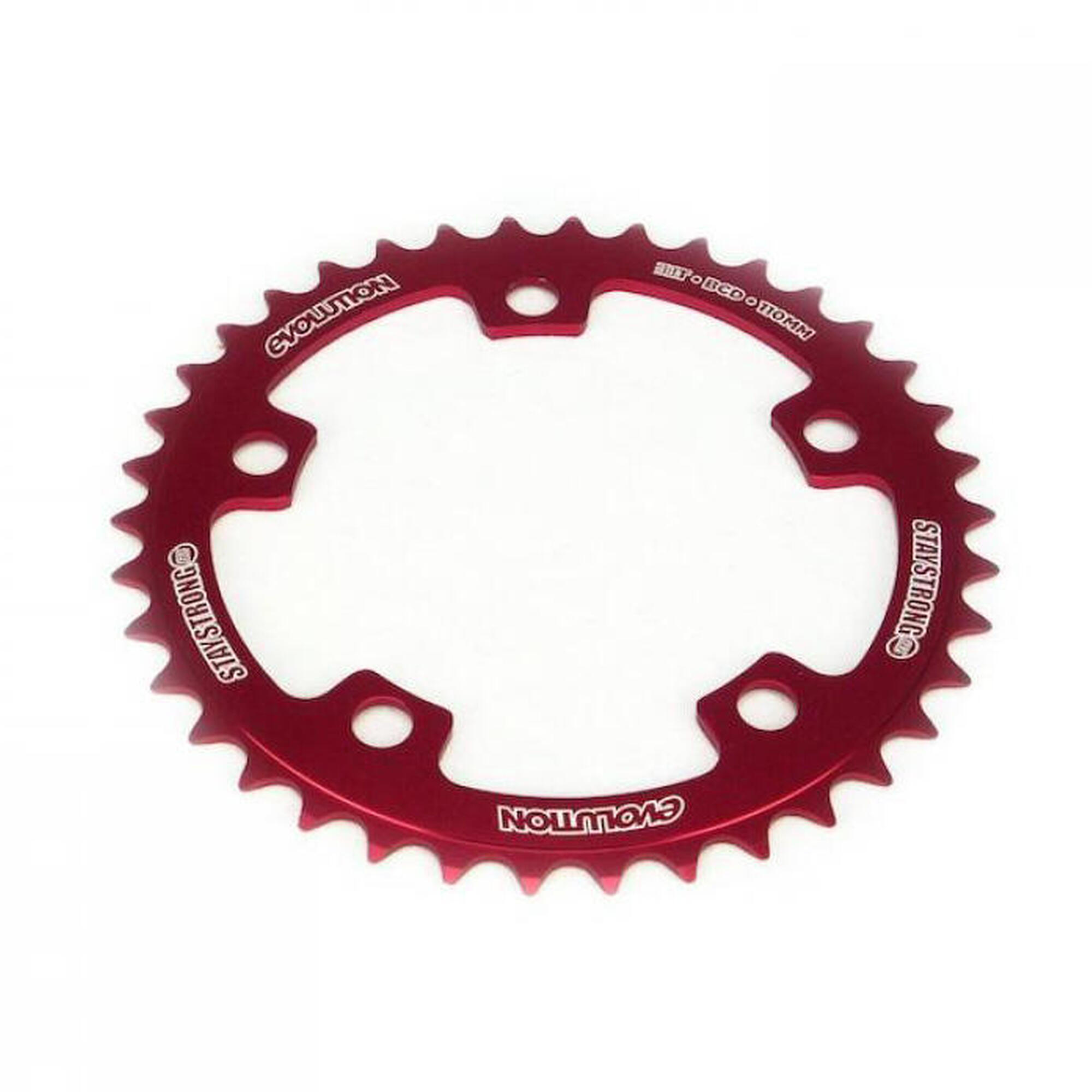 Dorosły BMX Tarcza Stay Strong 5 Pts Rouge