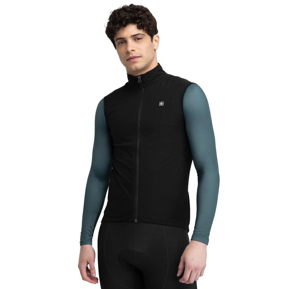 Kamizelka rowerowa wiatroszczelna męska SRX Pro Layer