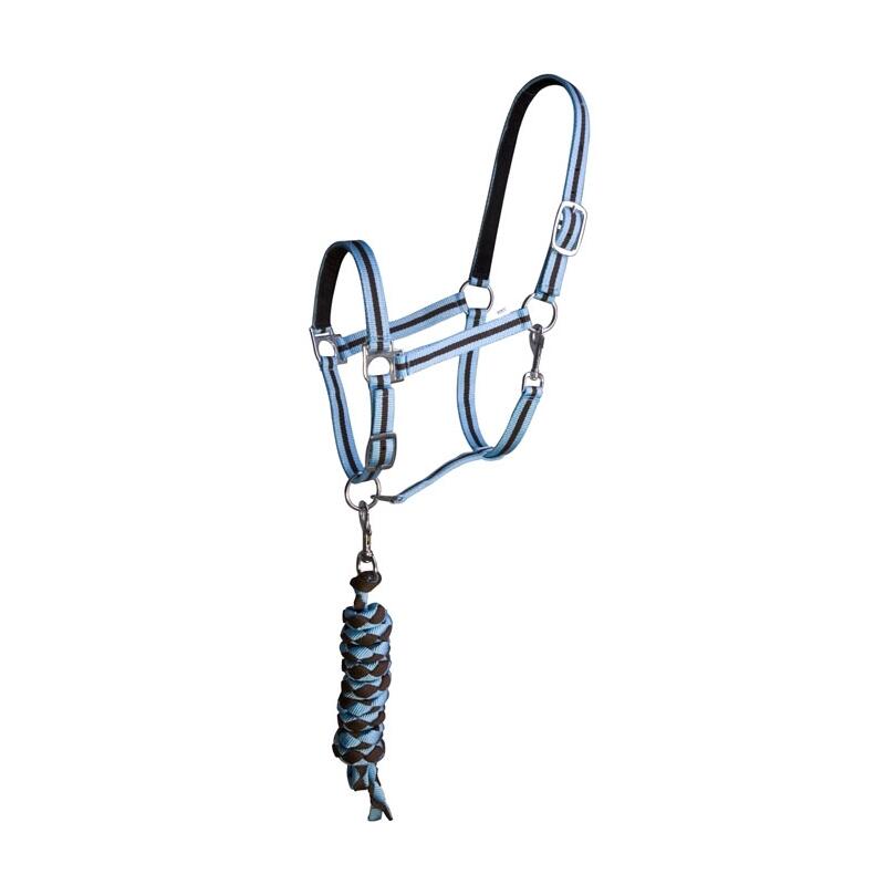 Podwójny kantar dla konia + uwiąz T de T