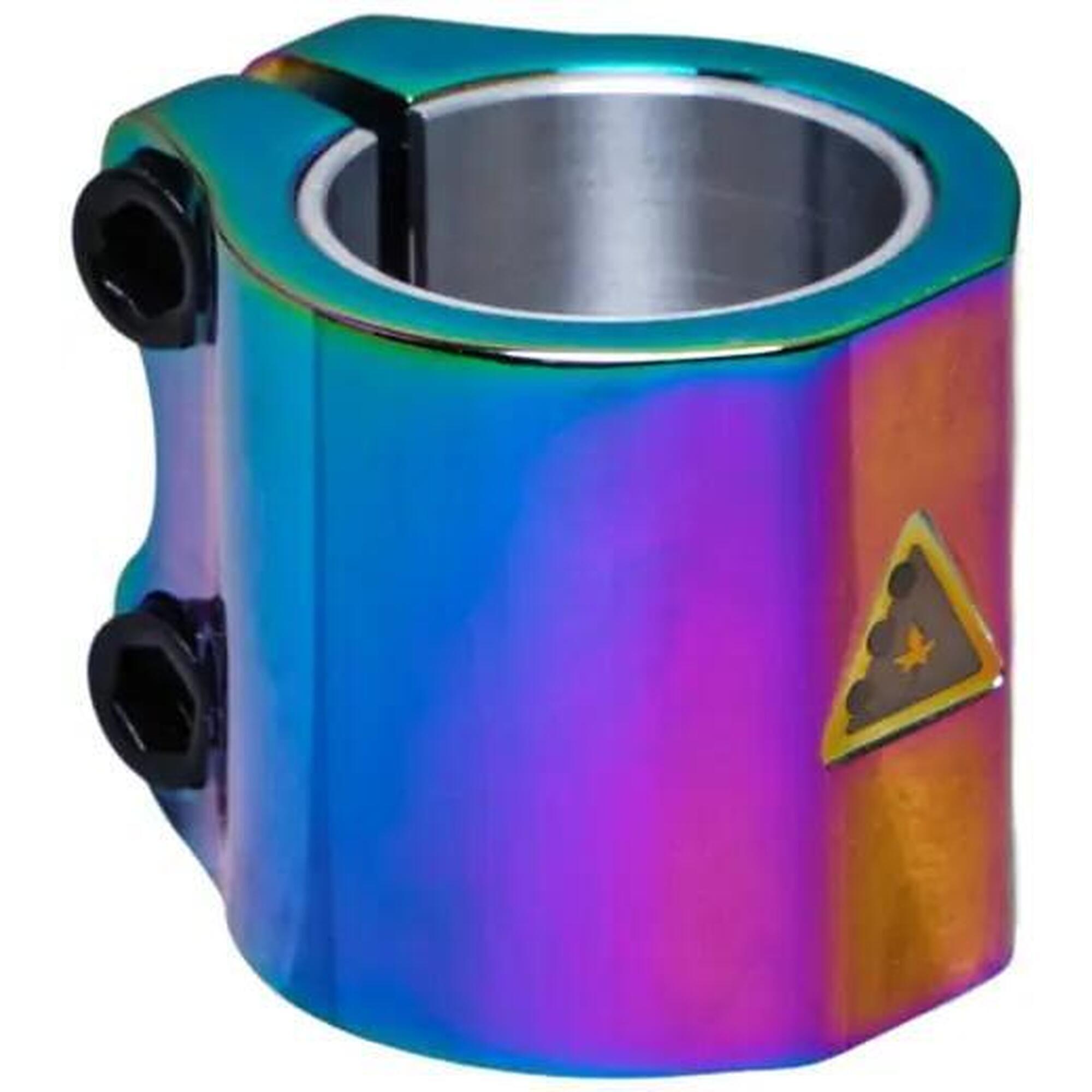 Hulajnogi Zaciski Trynyty Simple Double Zacisk Do Hulajnogi - Oil Slick