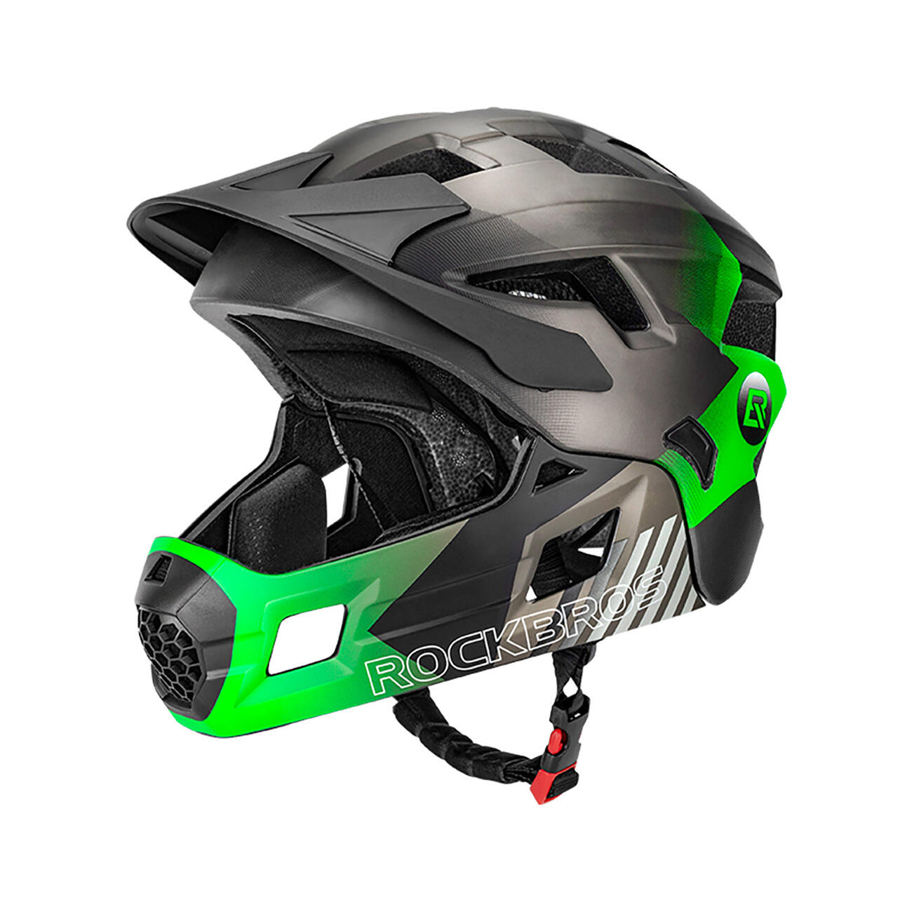Kask rowerowy Rockbros dziecięcy z odpinana szczęką