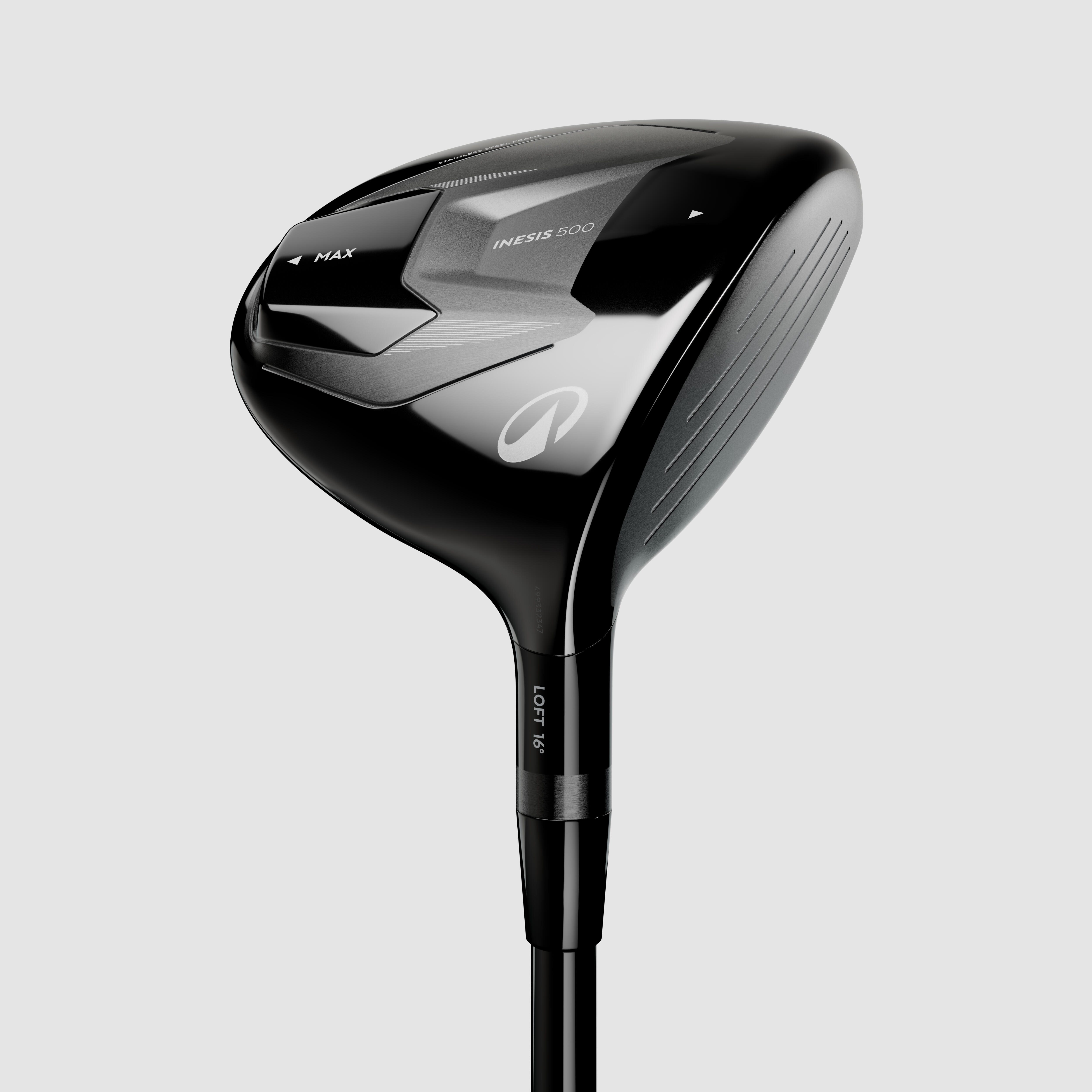 Kij golfowy wood 3 Inesis Max 500 stiff szybki swing dla praworęcznych
