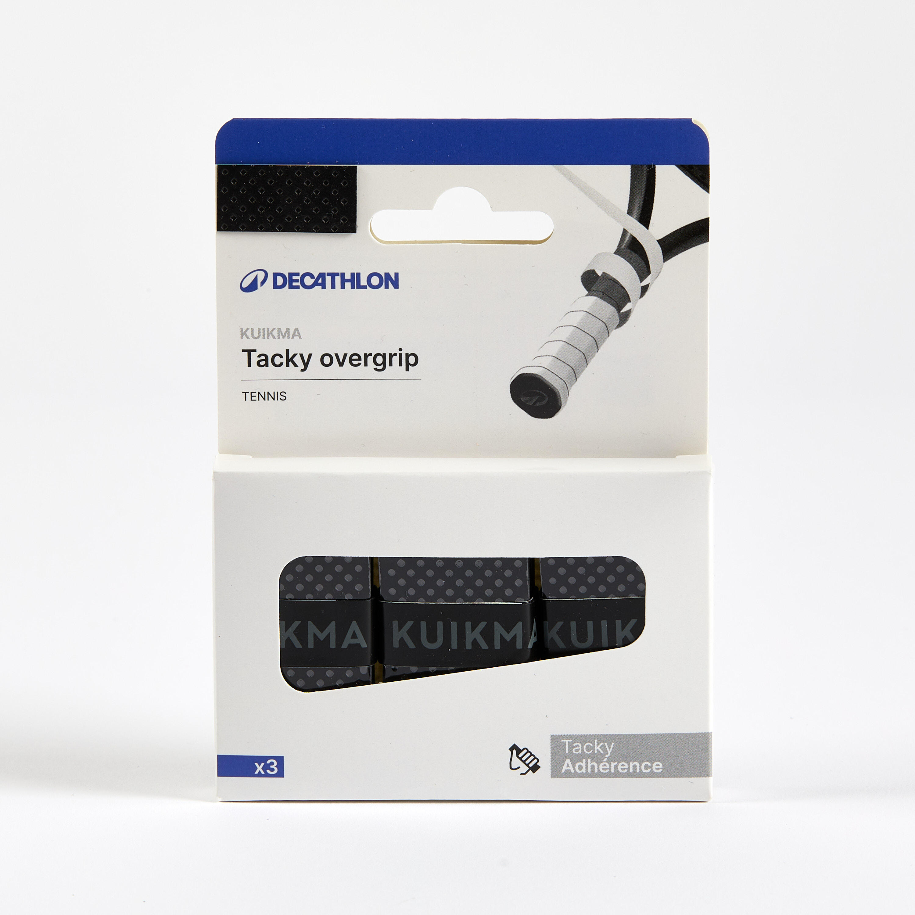 Owijka wierzchnia do tenisa Artengo Tacky zestaw 3 sztuk