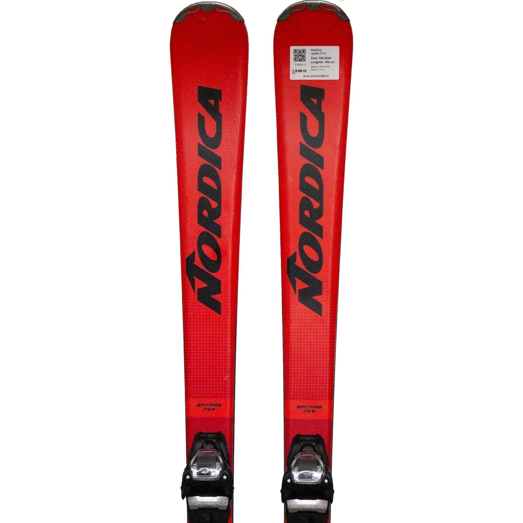 Second Life- Narty NORDICA Spitfire 75 R, 168 cm- Stan bardzo dobry