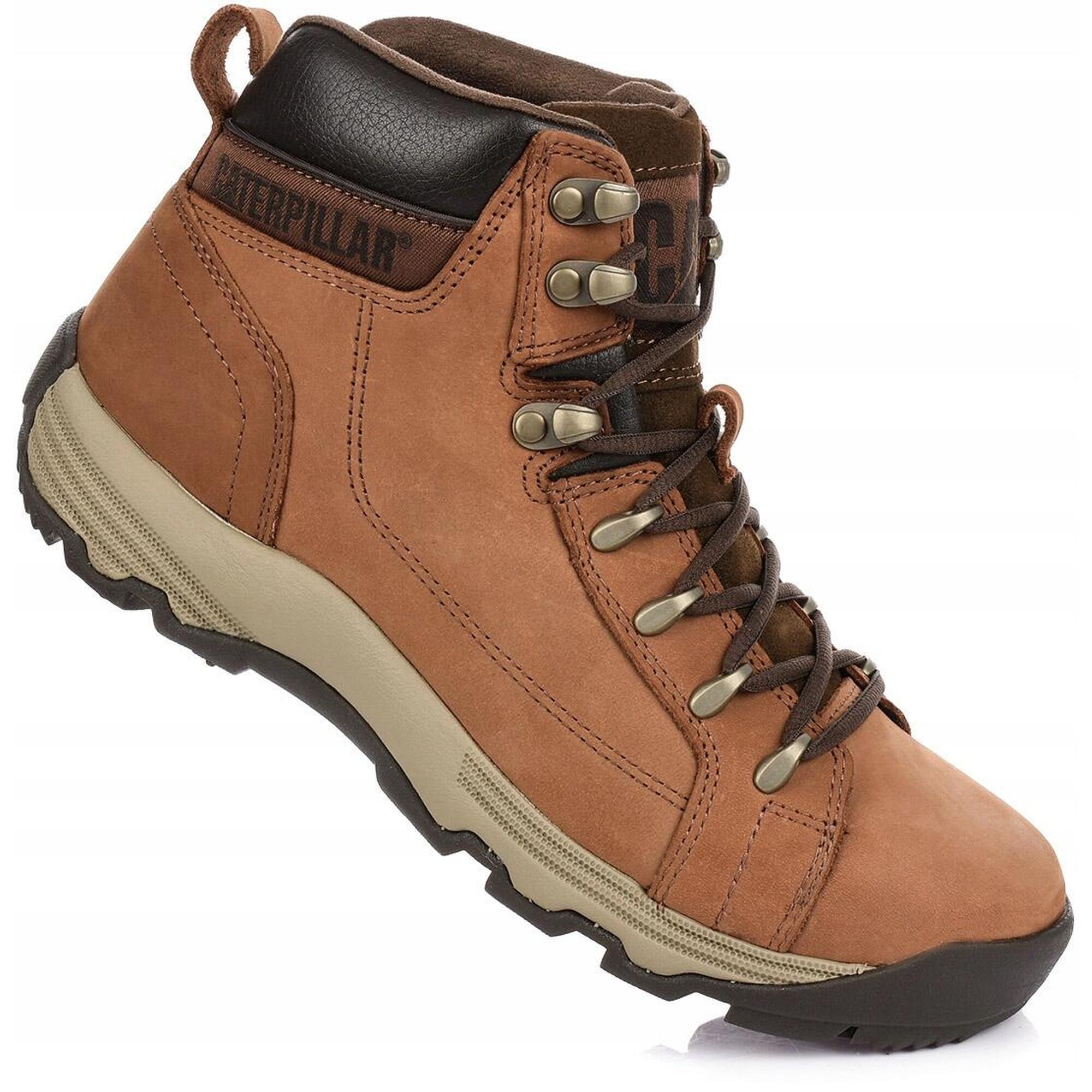 Męskie buty trapery trekkingowe brązowe CATERPILLAR CAT