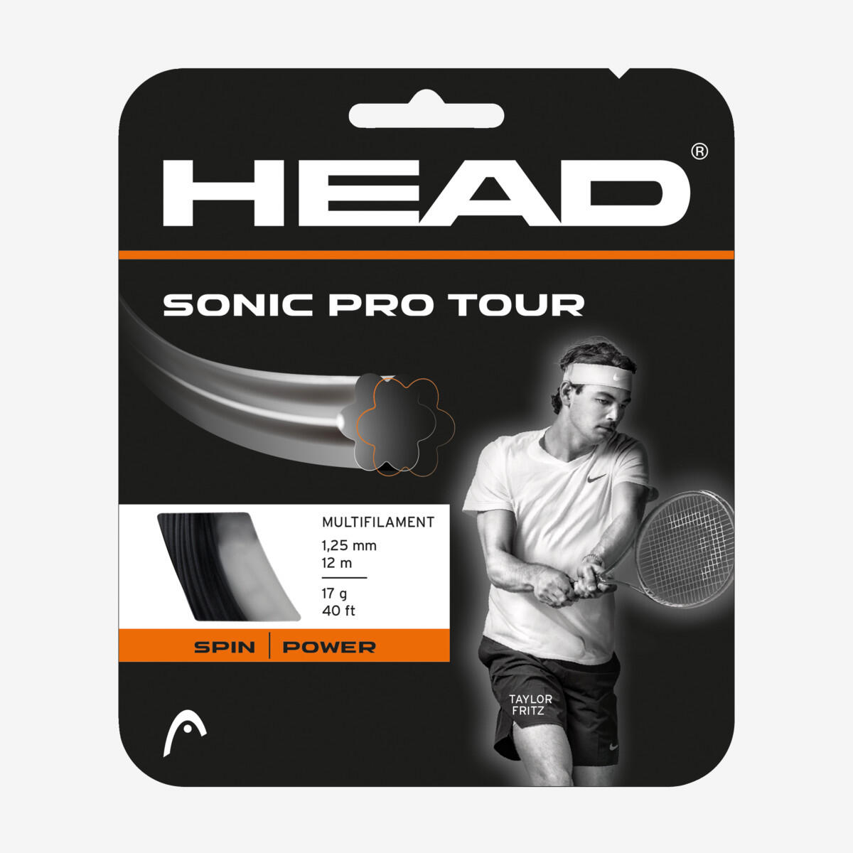 Naciąg do rakiet tenisowych HEAD Sonic Pro ™ Tour