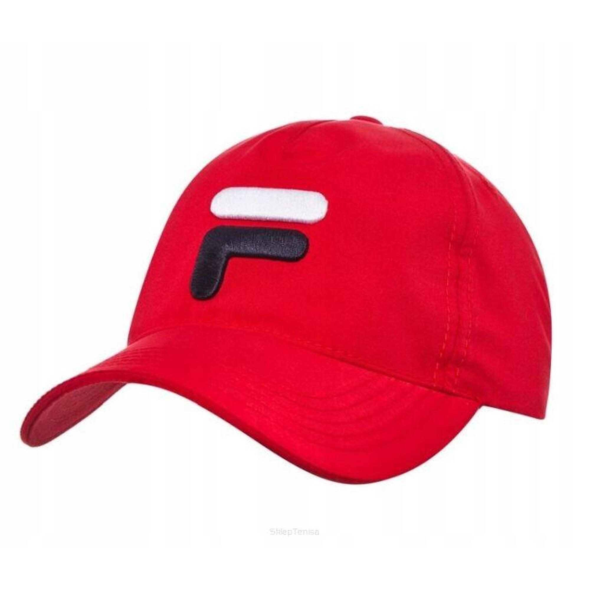 Czapka tenisowa Fila Baseball Cap Max czerwona