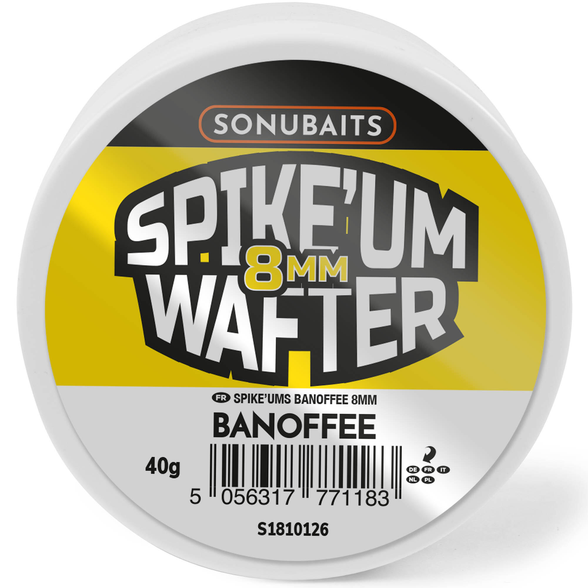 Przynęta Wafters Kulki Sonubaits Spike'um Banoffee 8Mm 40G
