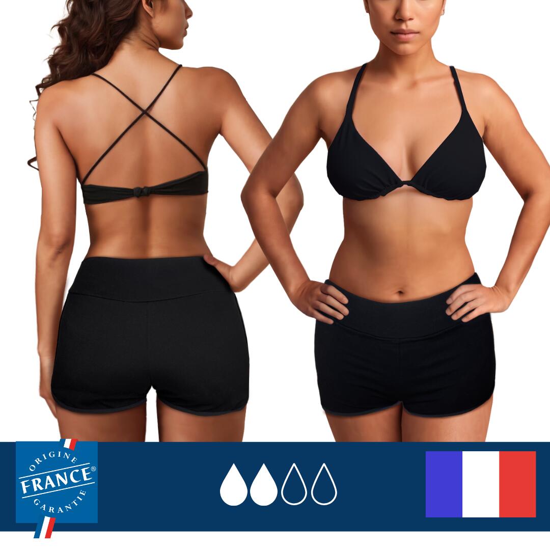 Menstruacyjne szorty kąpielowe – średnia chłonność