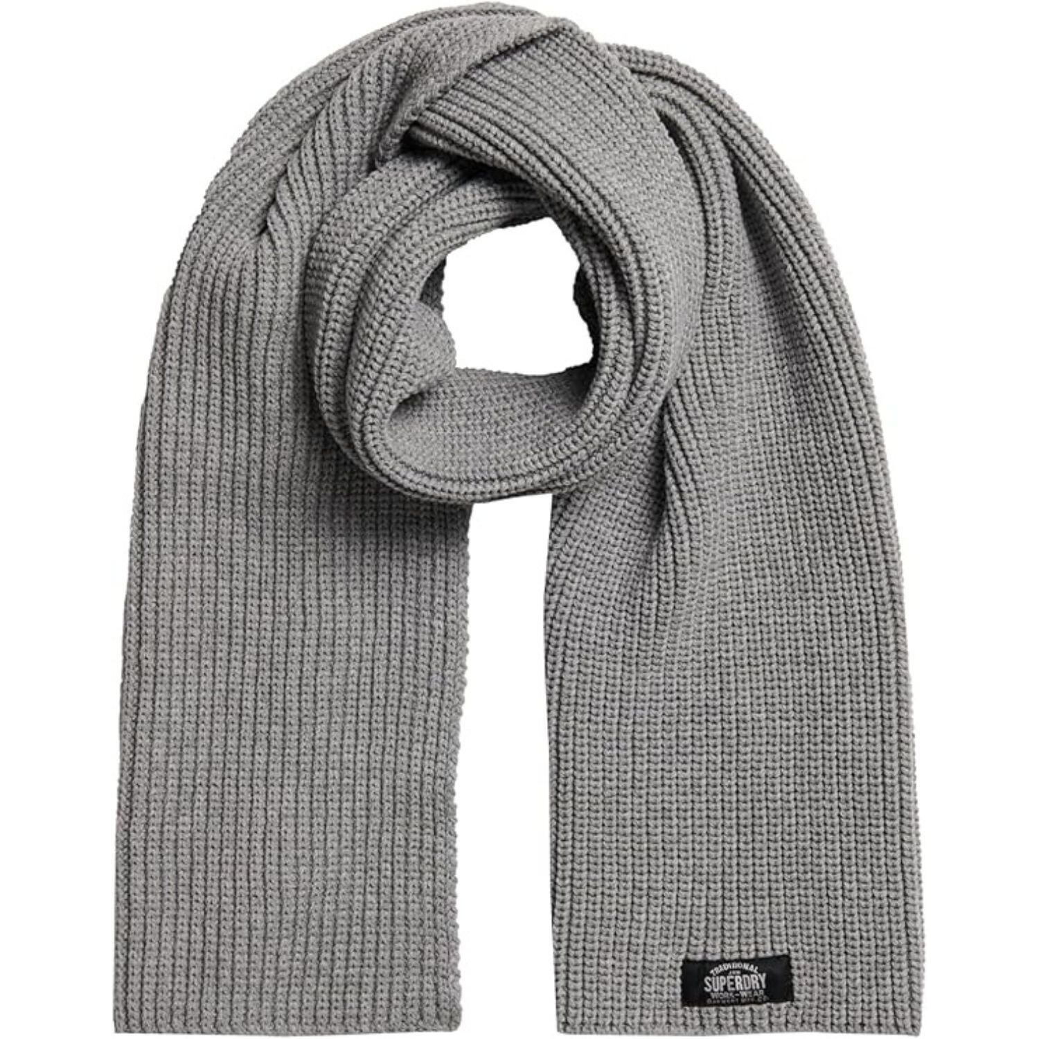 Szalik zimowy damski Superdry Classic Knitted