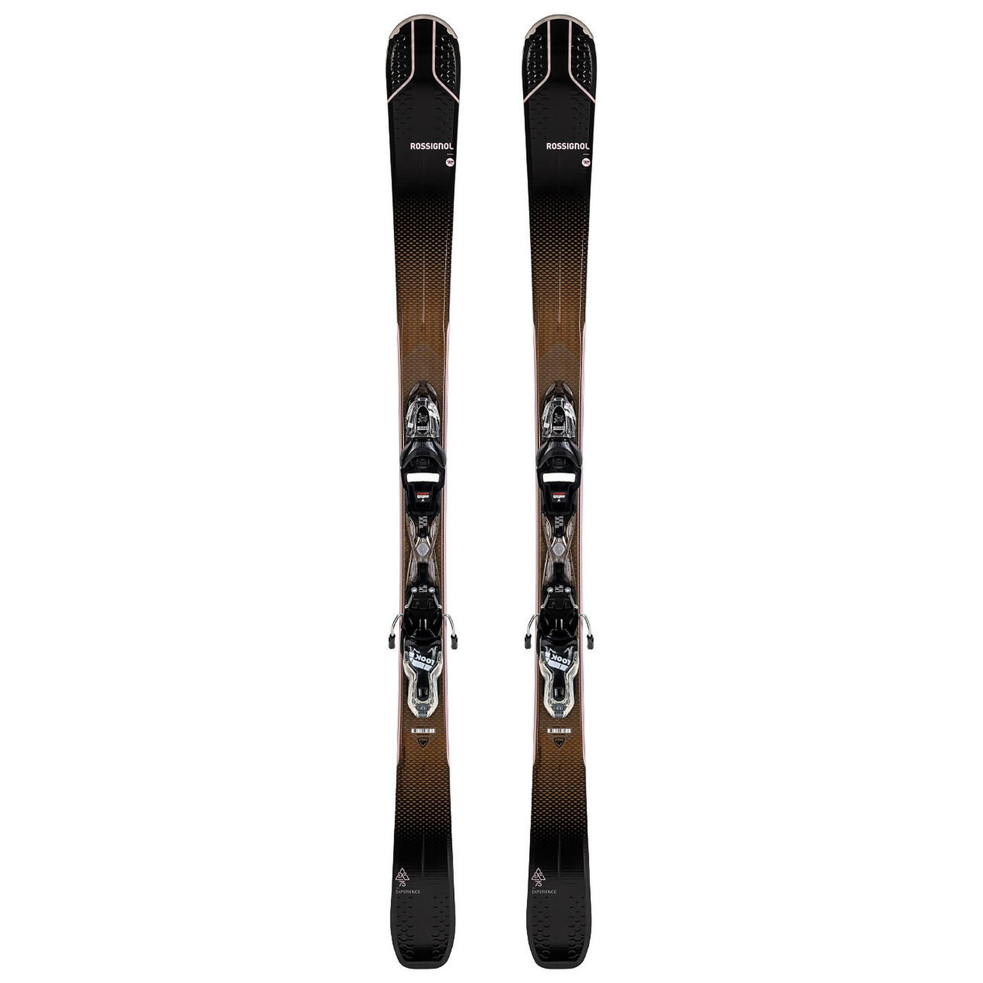 Narty damskie ROSSIGNOL EXPERIENCE 75 W + wiązania LOOK XPRESS 10 W z GRIP WALK