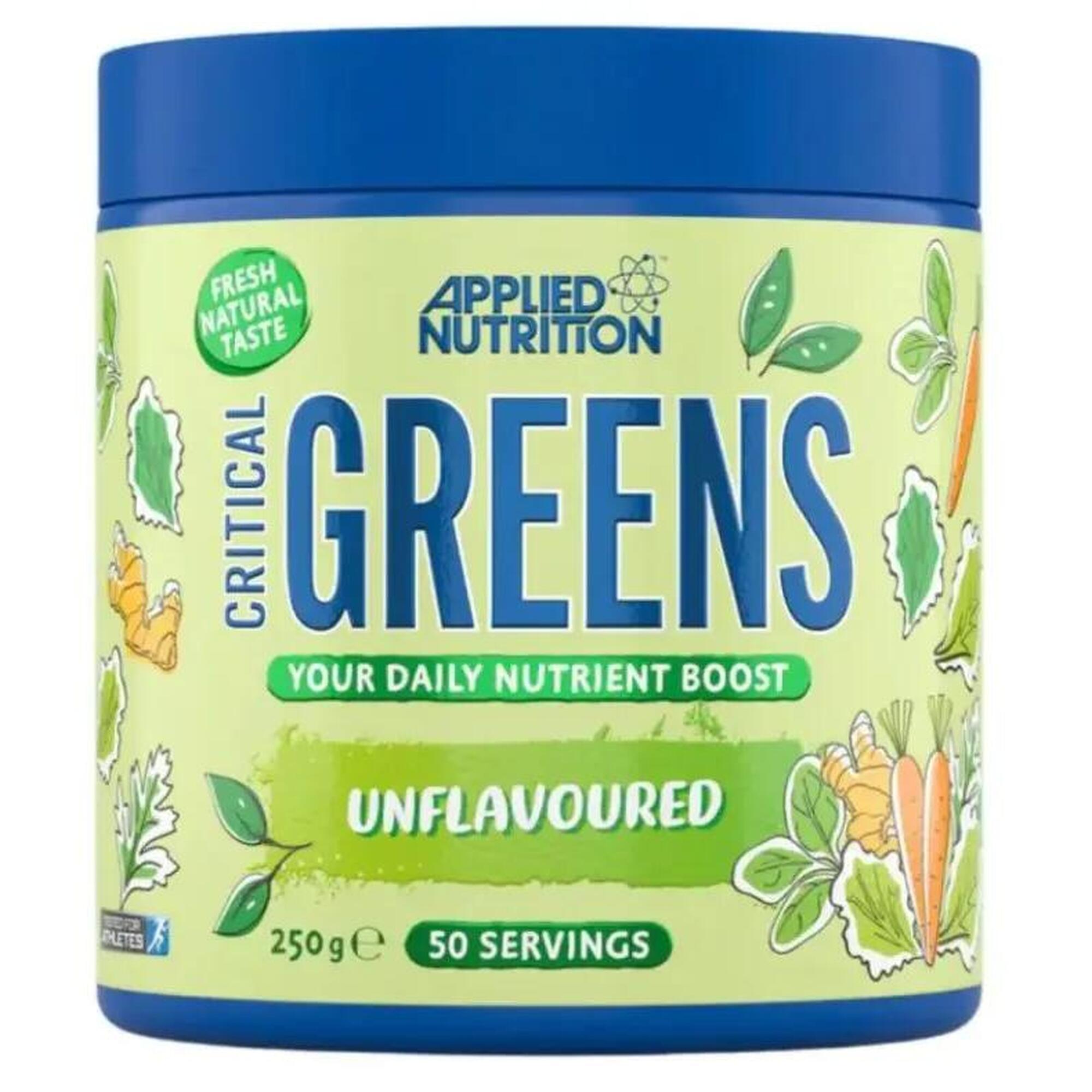 Odżywka Roślinna Critical Greens Bezsmakowa Applied Nutrition 250g