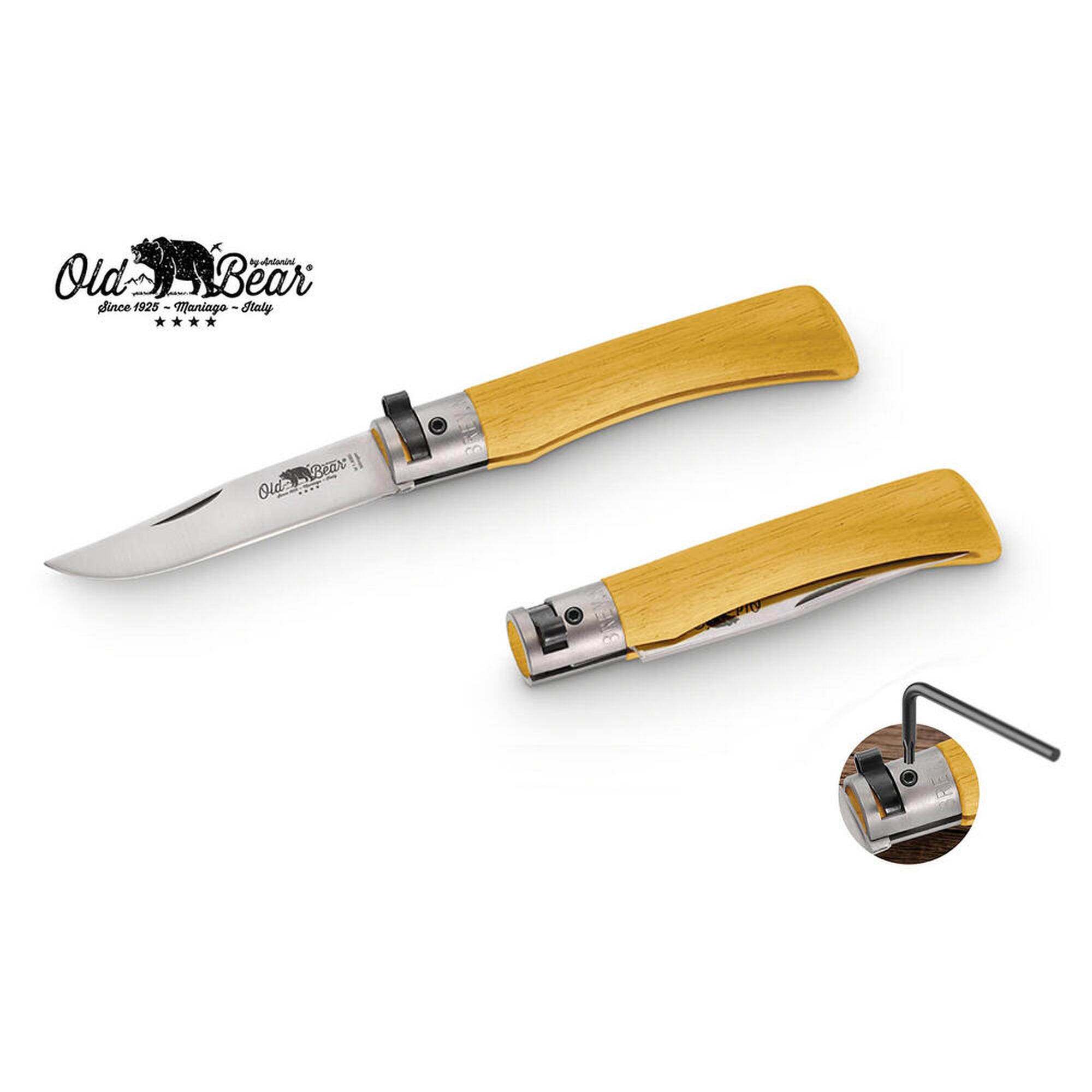 Nóż składany włoski Antonini Satin Stainless XL