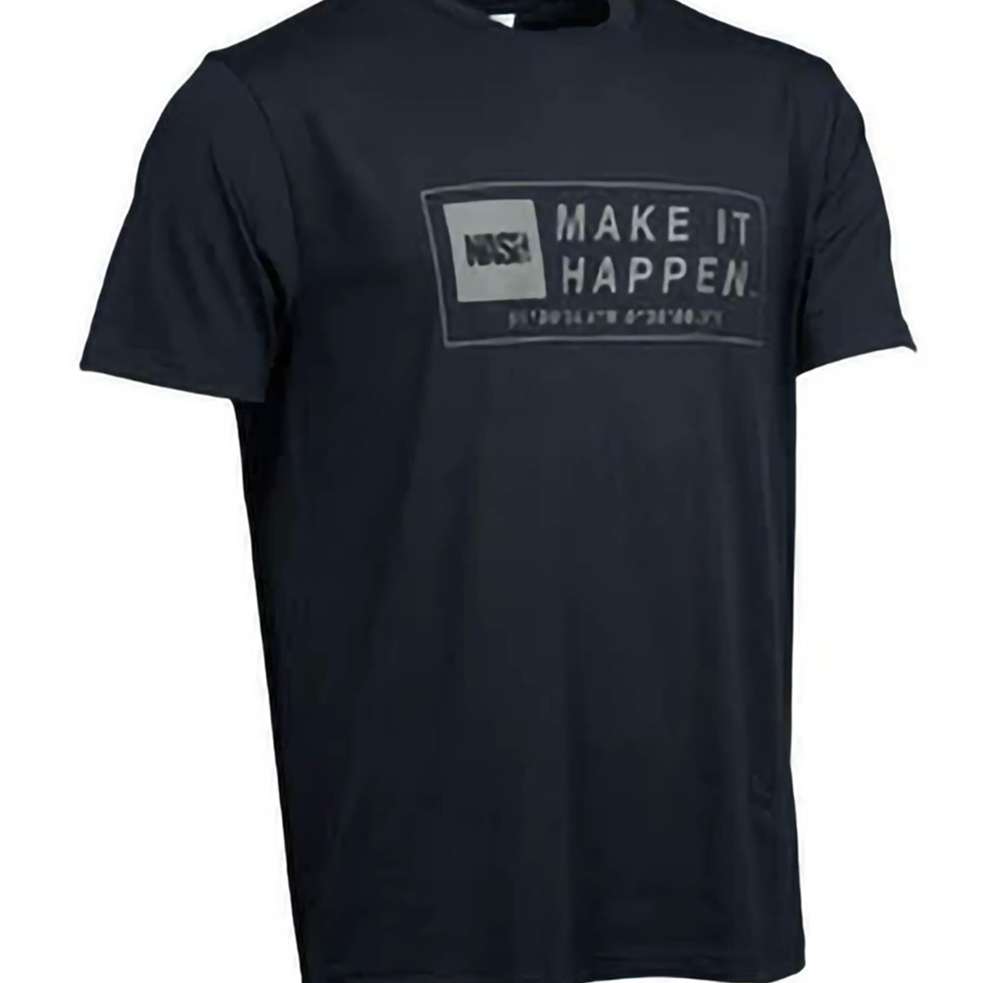Koszulka Męska Wędkarska Nash Make It Happen Coordinates T Shirt Black