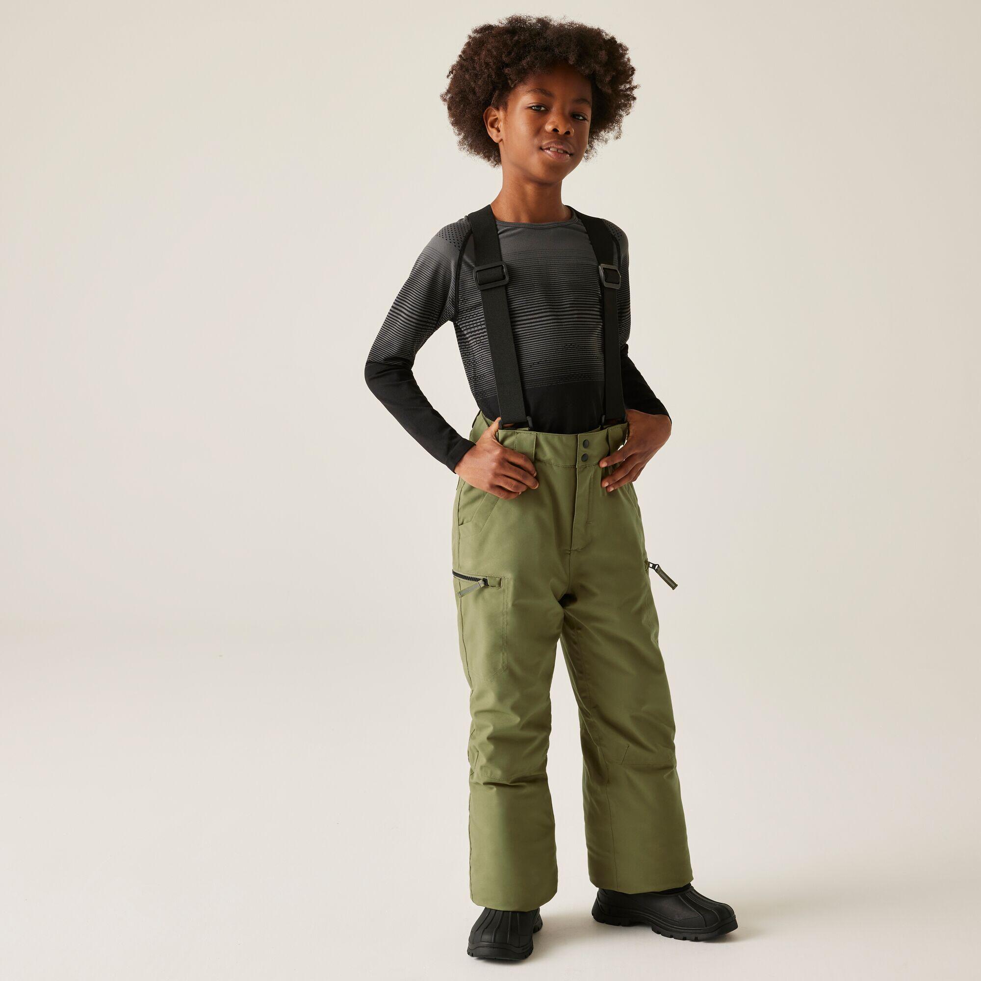 Spodnie narciarskie dziecięce z membraną Pow II Dare 2b