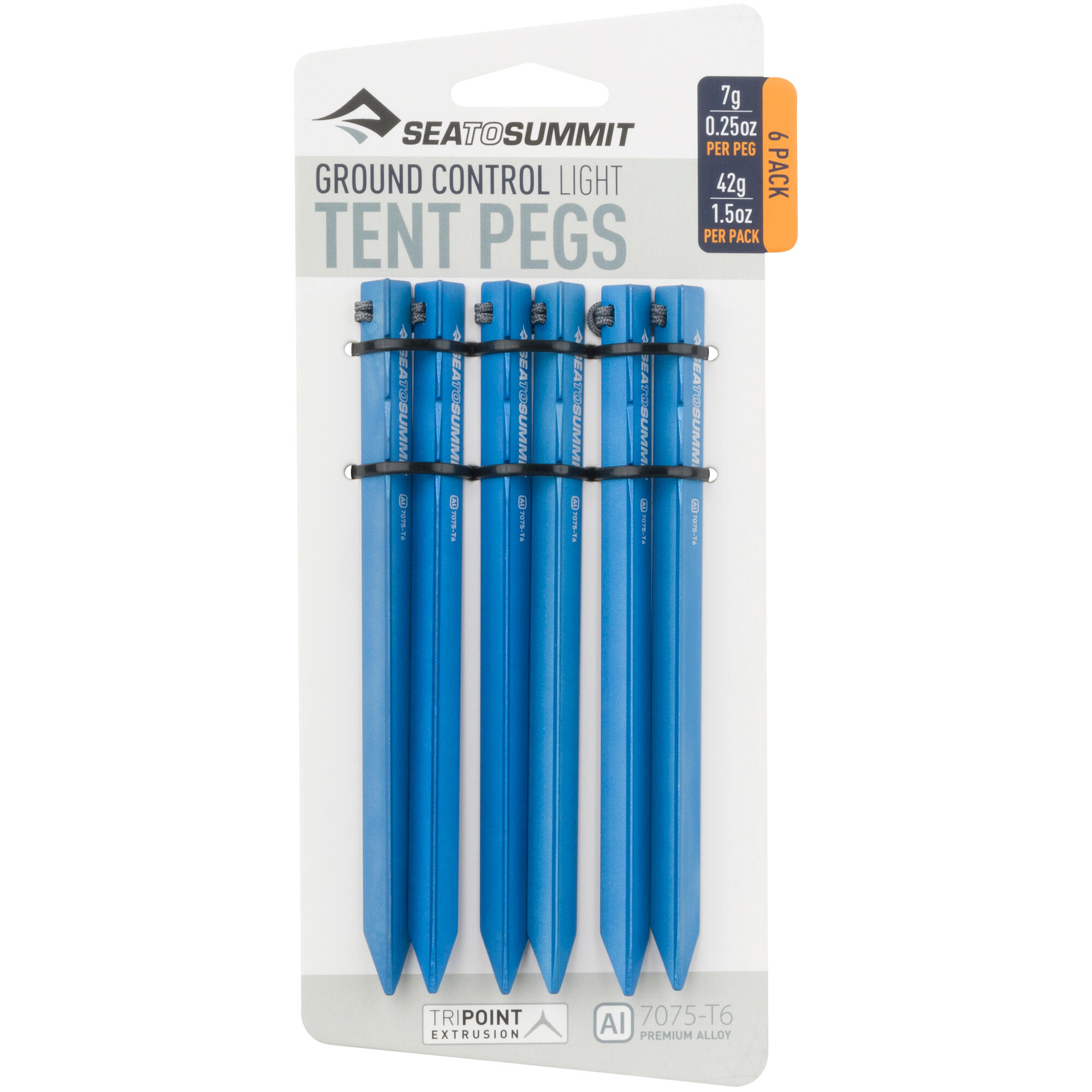 Śledzie SEA TO SUMMIT Ground Control Light Tent Pegs 6szt.