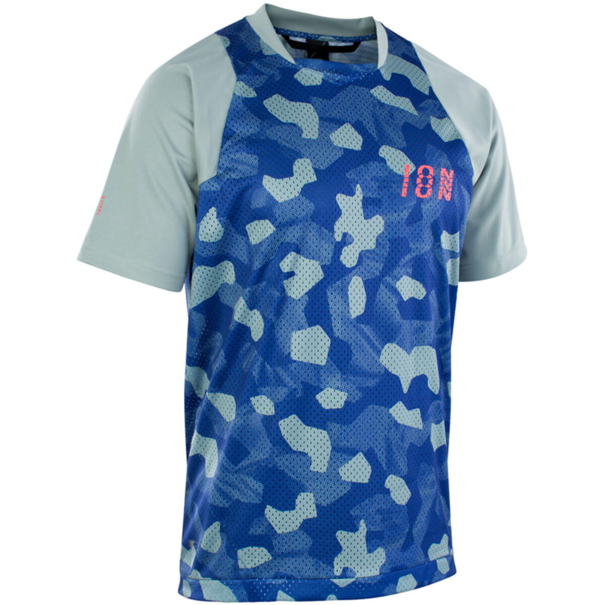 Koszulka rowerowa męska ION Scrub tidal green