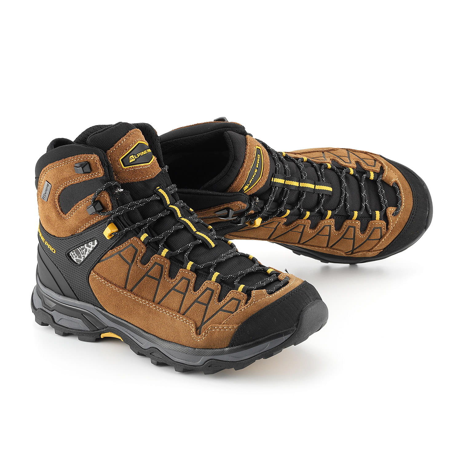 Buty turystyczne skórzane unisex Alpine Pro Vete