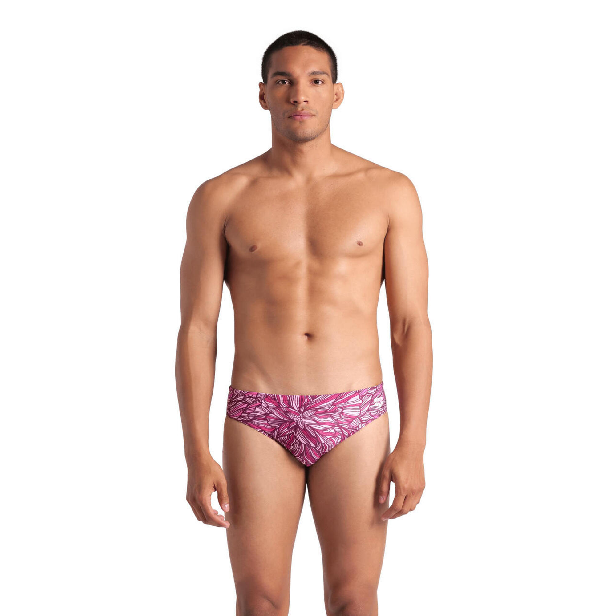 Kąpielówki Arena Pink Dahlia Swim Briefs