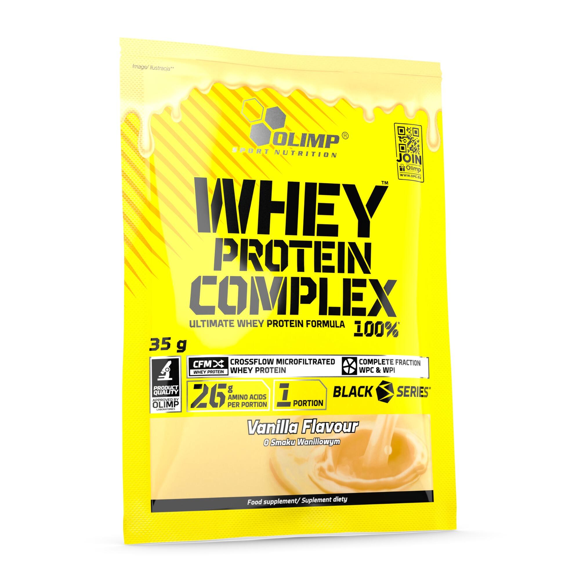 Odżywka białkowa Olimp Whey Protein Complex 100% - 35 g Wanilia