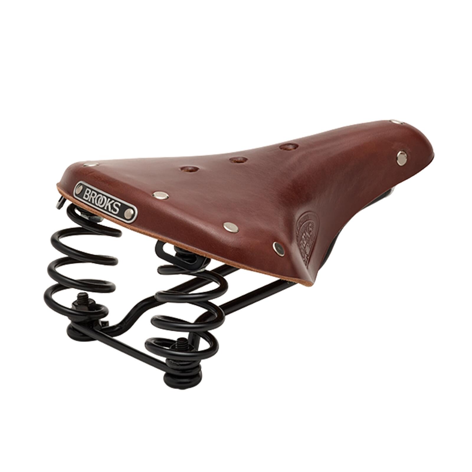 Siodełko Rowerowe B396 Flyer S Damskie Brązowe