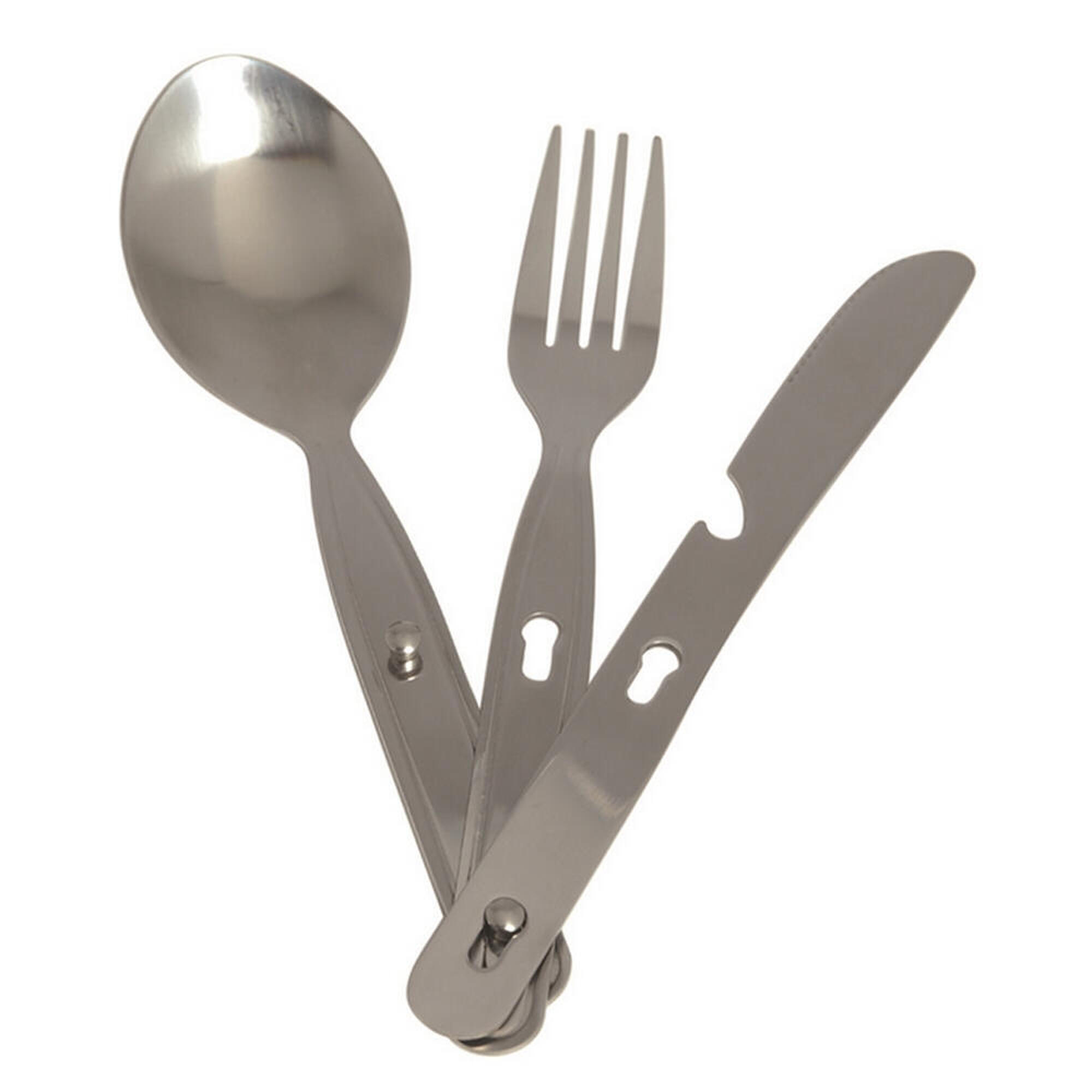 Niezbędnik Camping 3-częściowy zestaw sztućców turystycznych